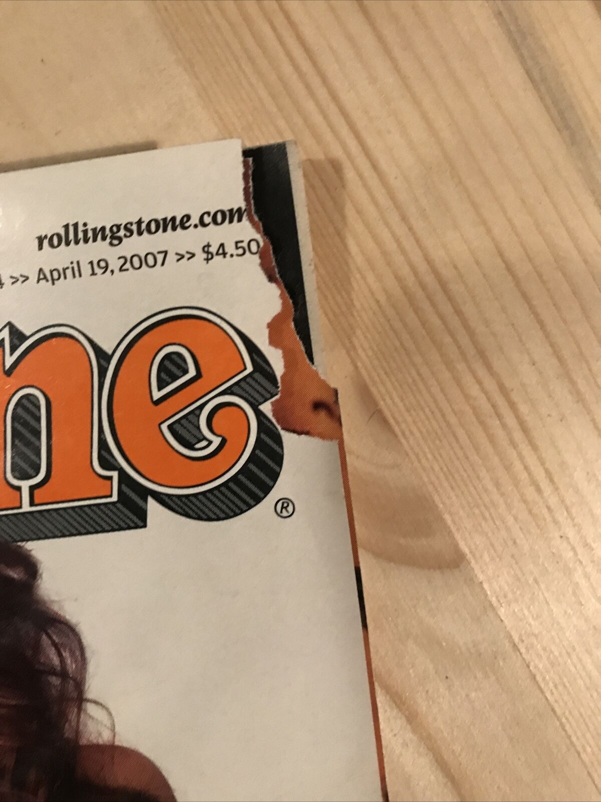 Rolling Stone Magazine Issue 1024 April 2007 Rosario Dawson Rose McGowan #