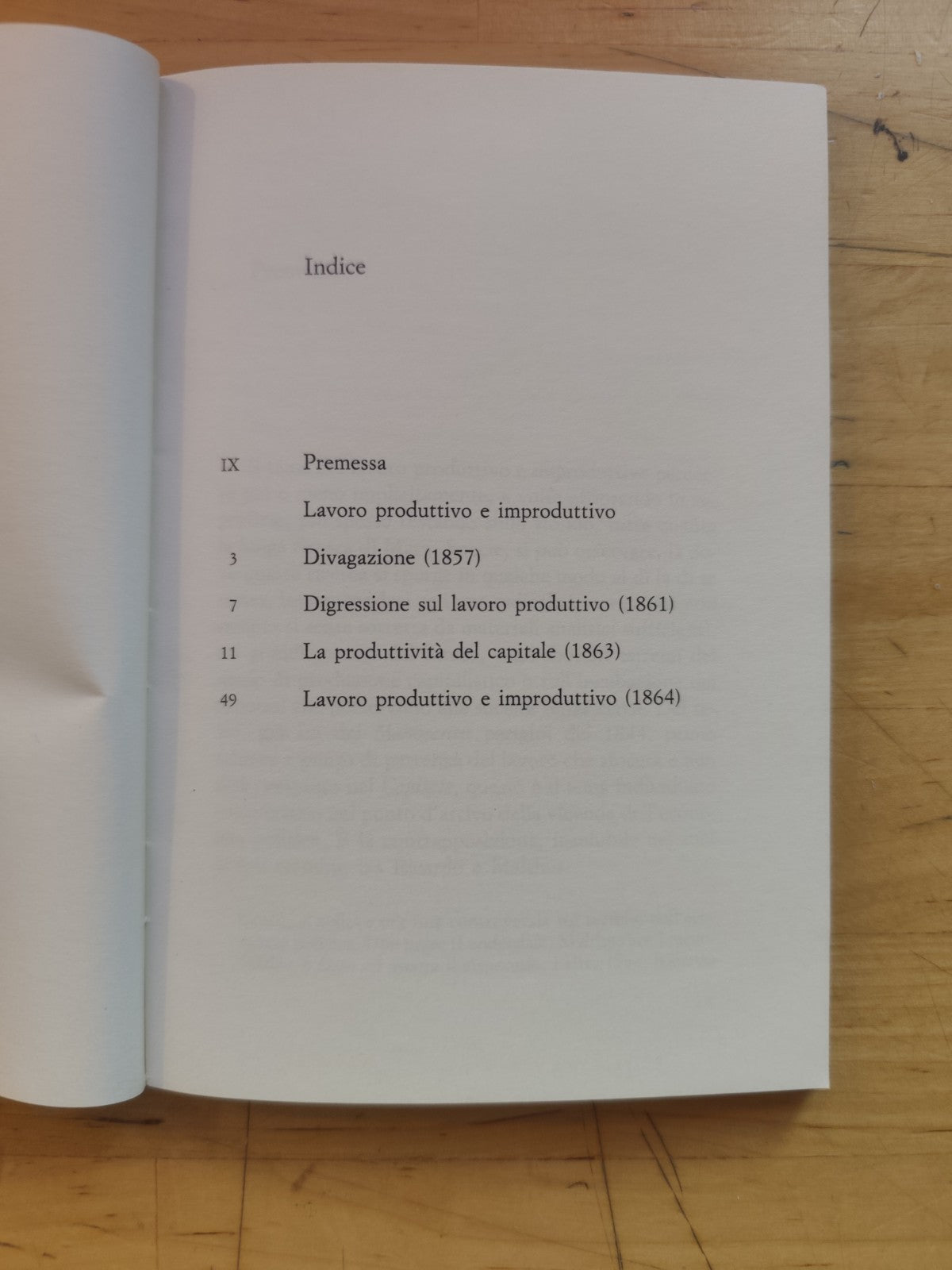 Il Lavoro produttivo e improduttivo - Karl Marx, Editori Riuniti 1992