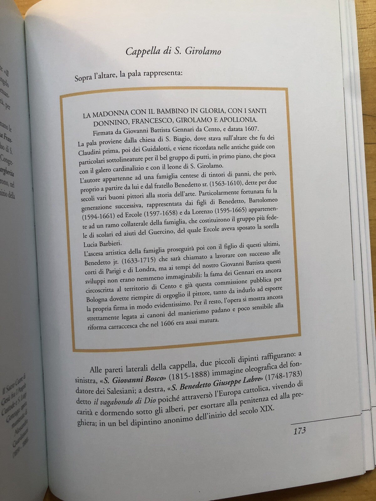 Chiesa canonicale del SS. Salvatore, Chiesa della SS. Trinità in Bologna. Costa