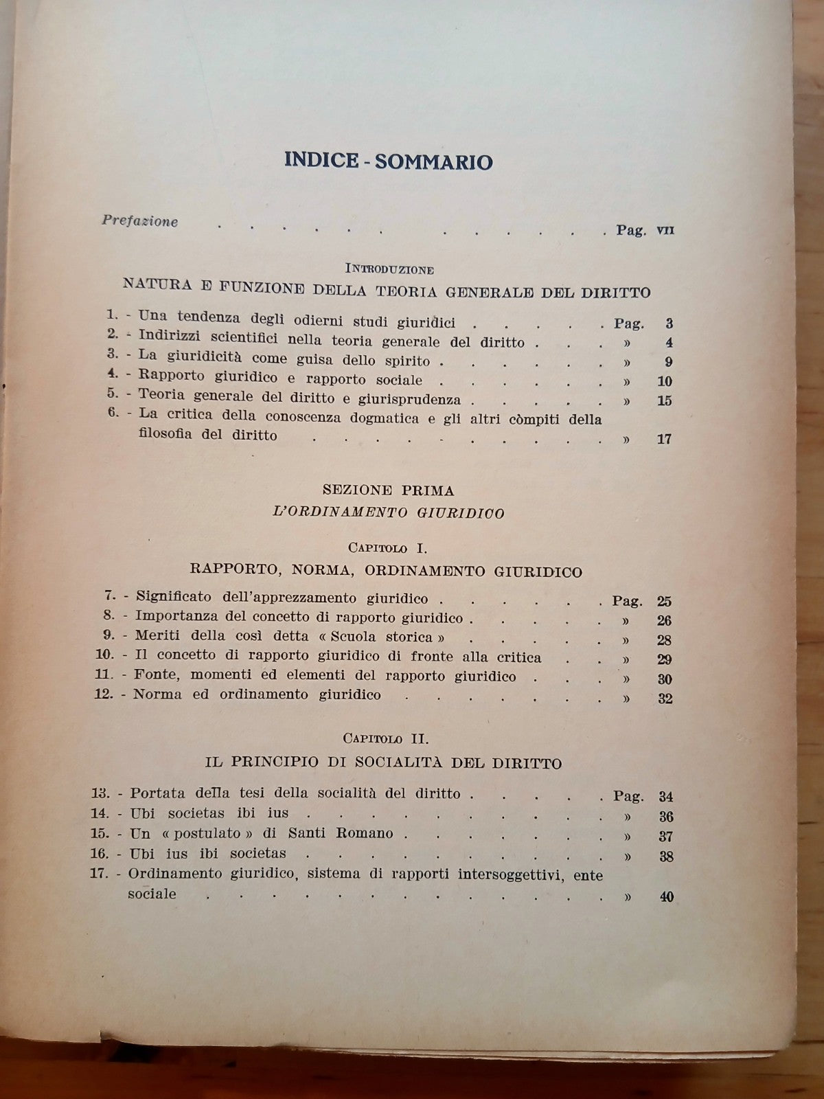 Teoria generale del diritto - Alessandro Levi - CEDAM 1953