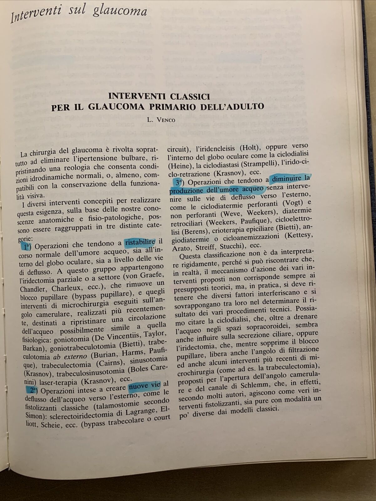 Tecnica Chirurgica. Chirurgia Oculistica UTET volume 10 - 1984 #
