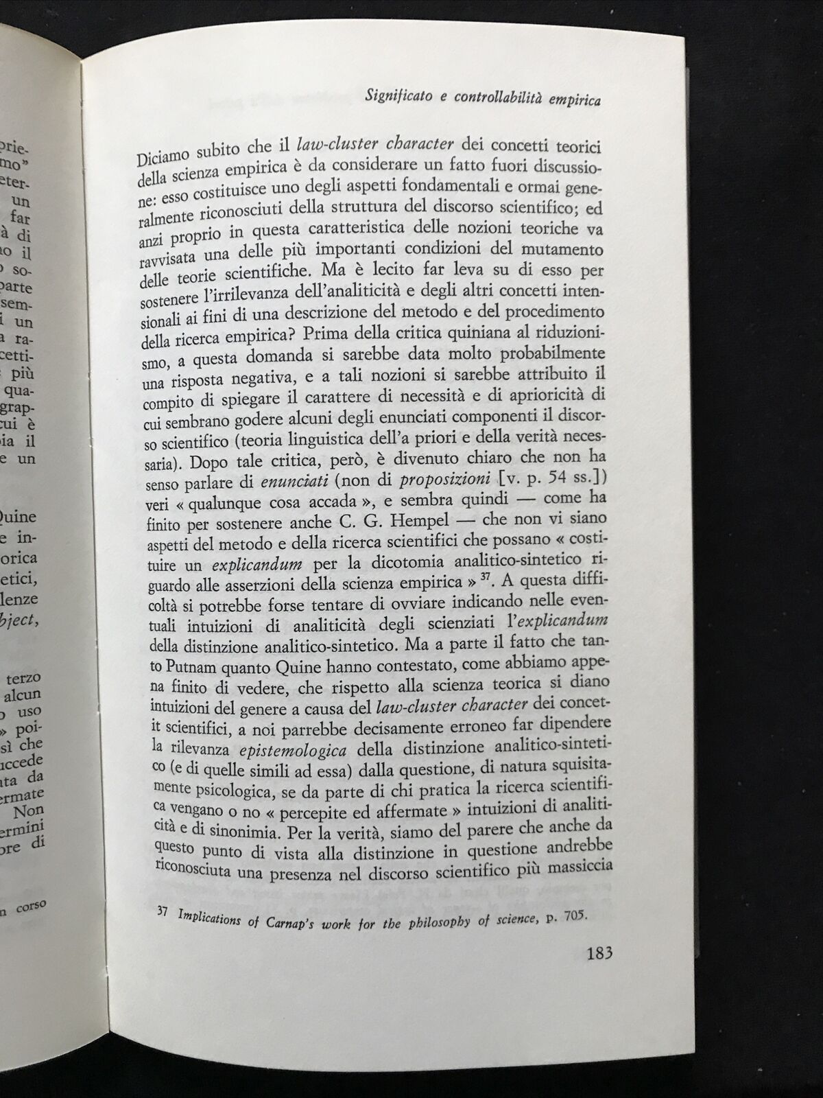 PAOLO PARRINI - Linguaggio e teoria, due saggi di analisi filosofica 1976 #