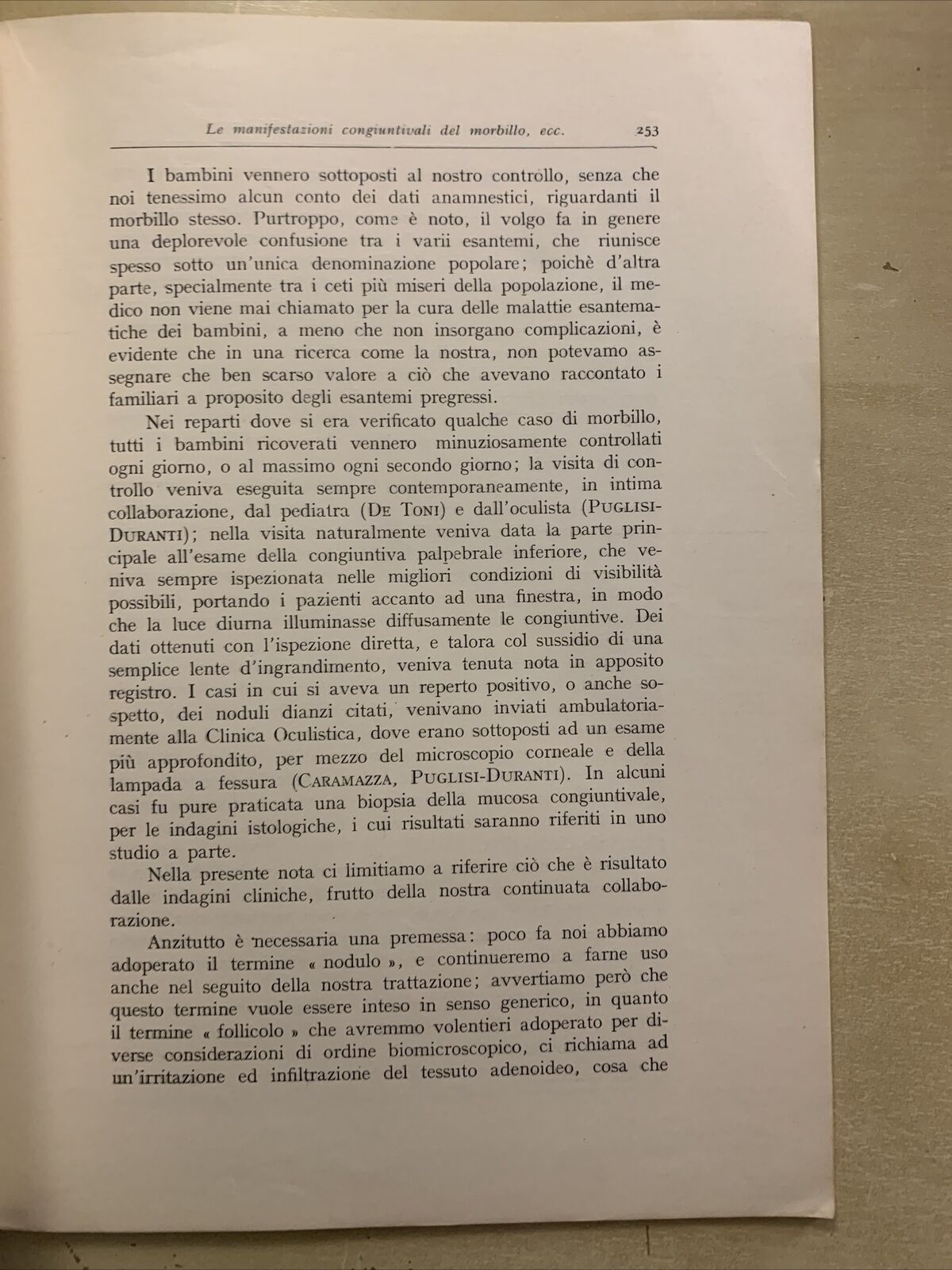 Le manifestazioni congiuntivali del morbillo con riguardo all'incubazione 1935 #