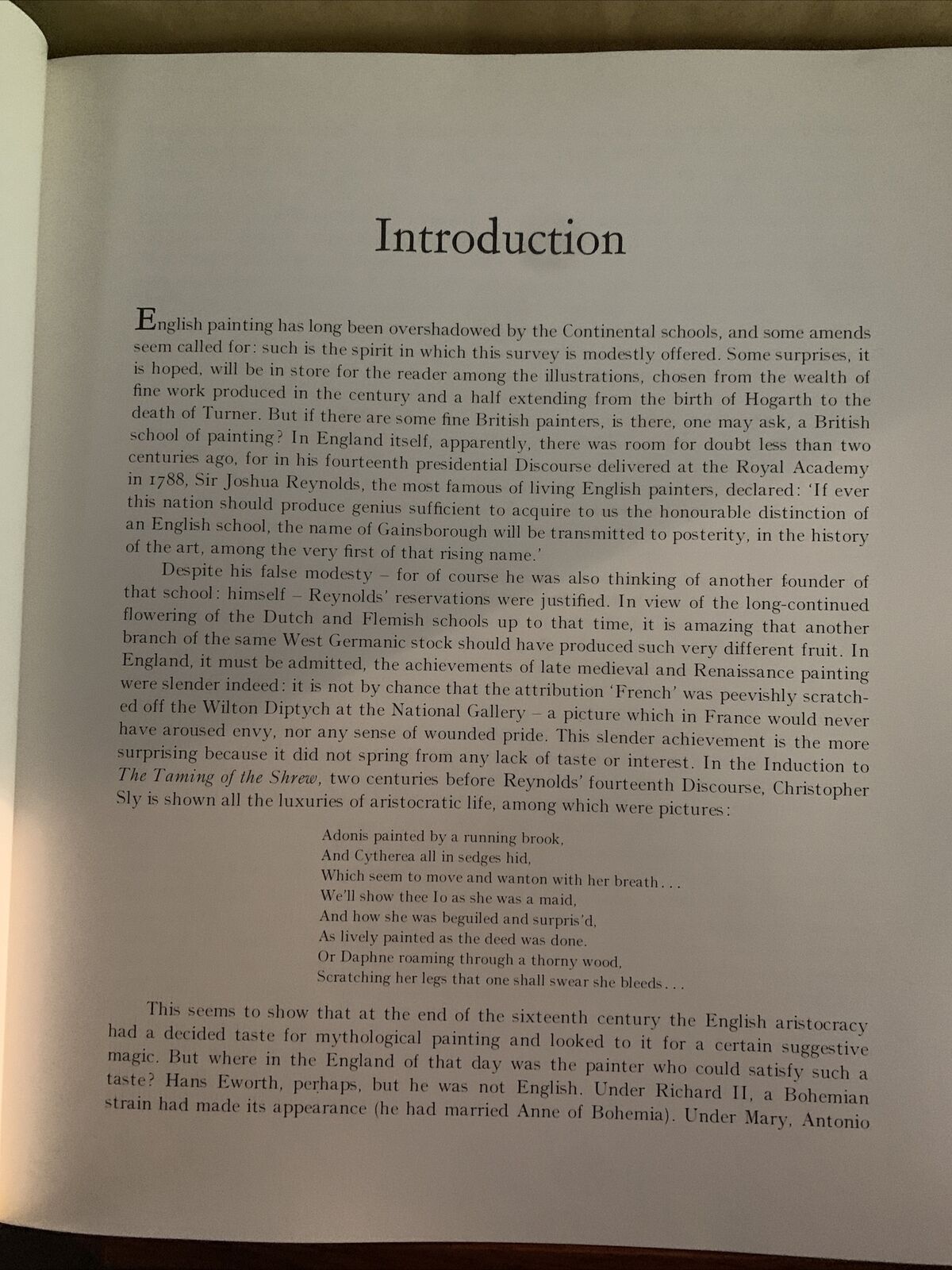 ENGLISH PAINTING from Hogarth to Pre Raphaelites, Jean - Jacques Mayoux. Rizzoli