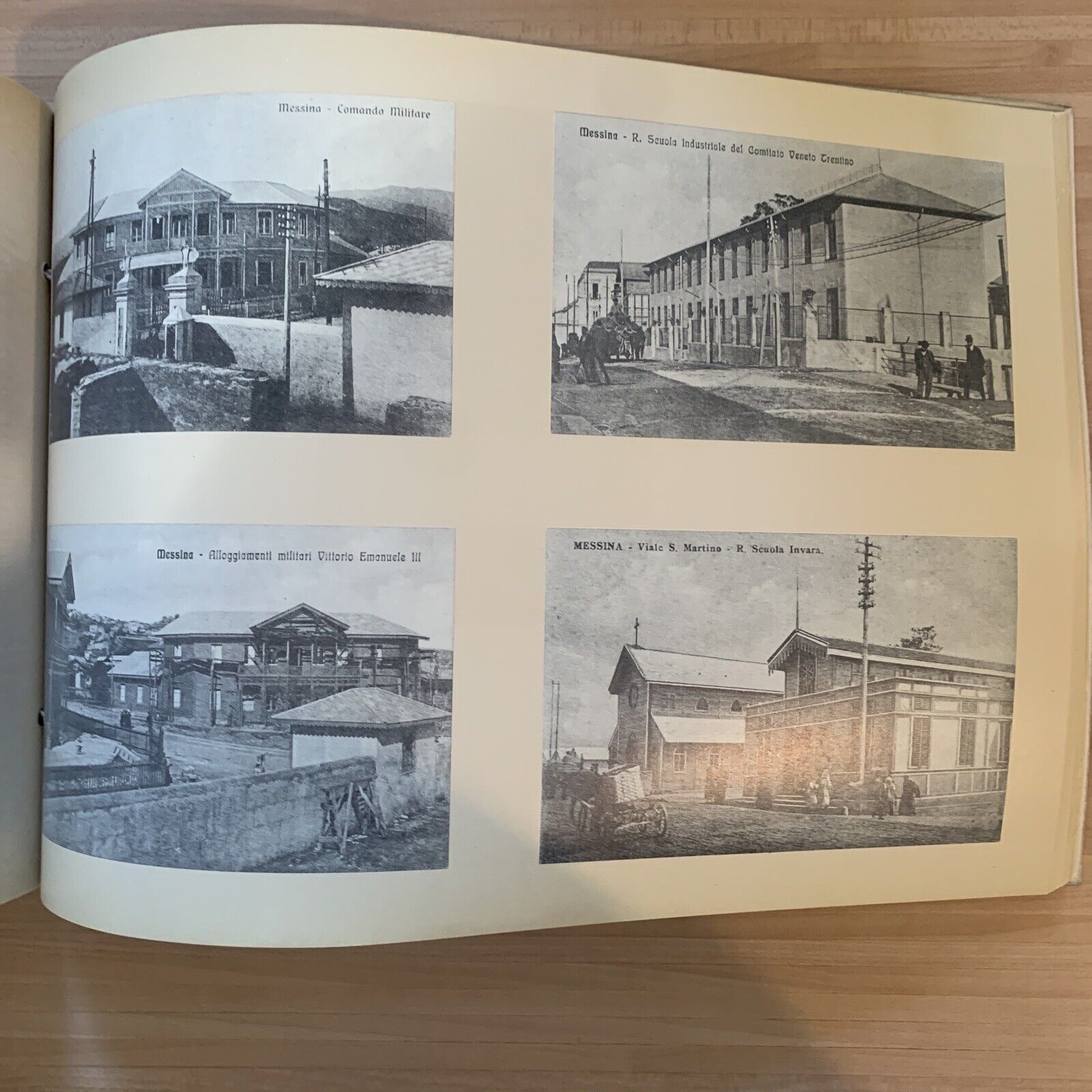 MESSINA le cartoline raccontano. Edizioni G. B. M. 1982. Riproduzioni cartoline