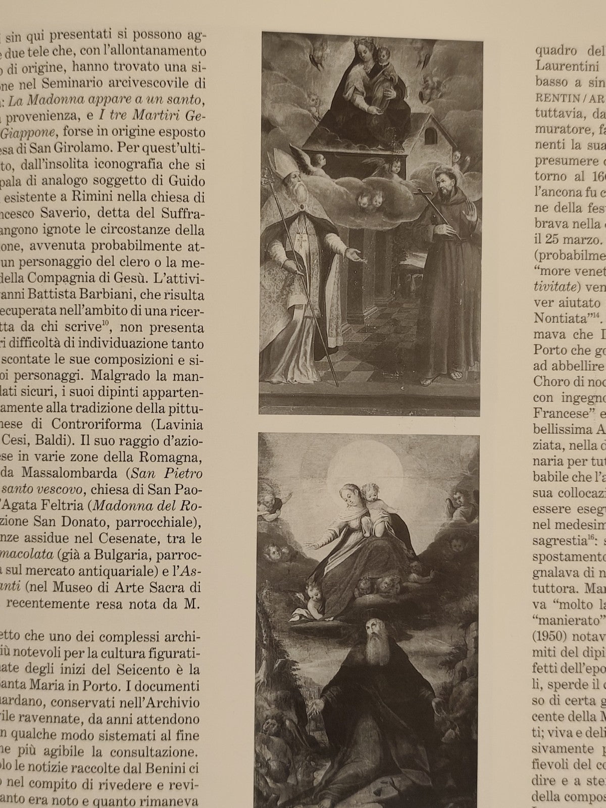 La pittura in Emilia e in Romagna. Il seicento 2 tomi Nuova Alfa 1992
