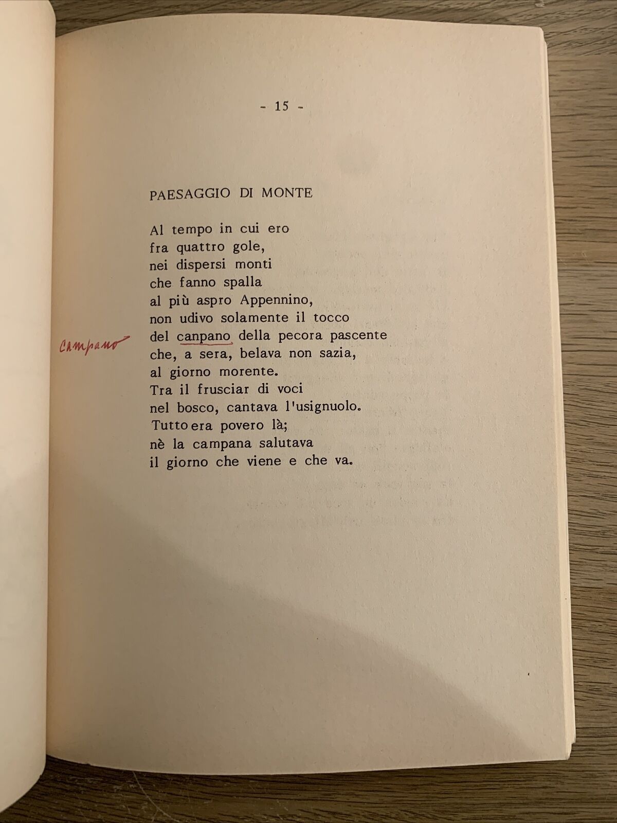 DAI CAMPI E DAI PRATI. ELPIDIO MORI. LIRICHE. GABRIELI 1986
