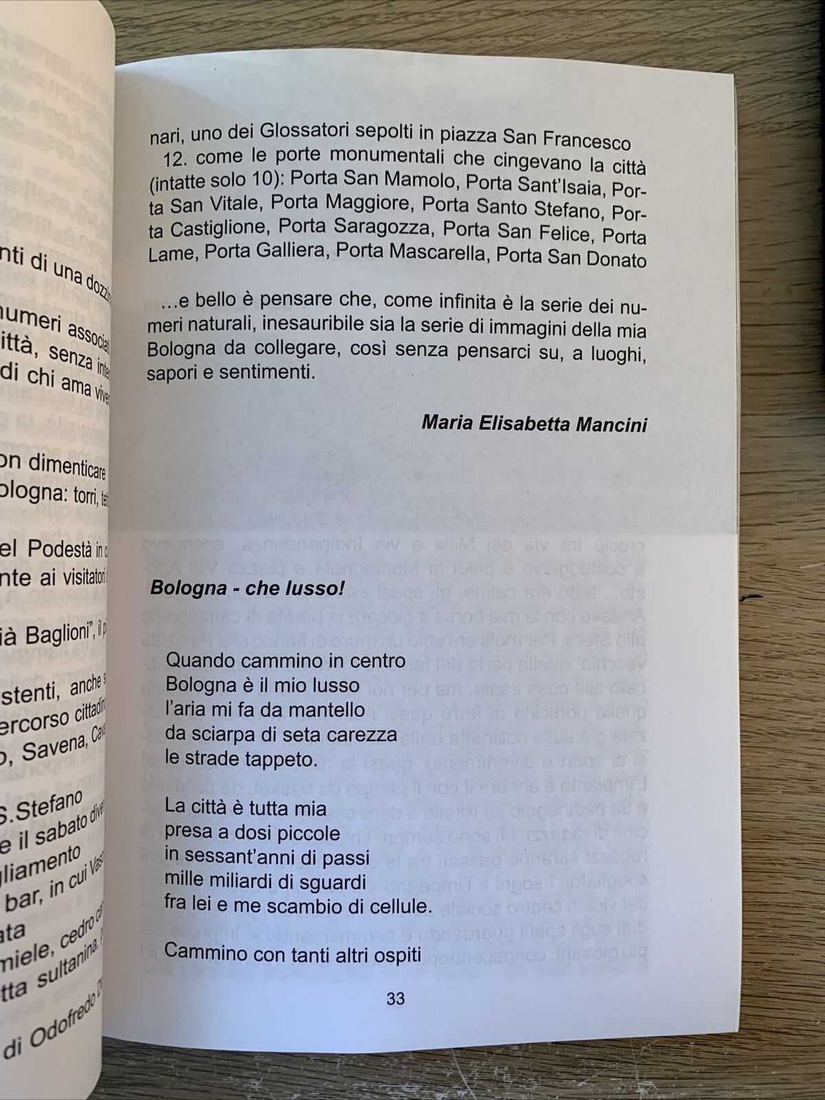 BOLOGNA a modo nostro. Trame percorsi emozioni. M. B. Masella, A. Piolanti