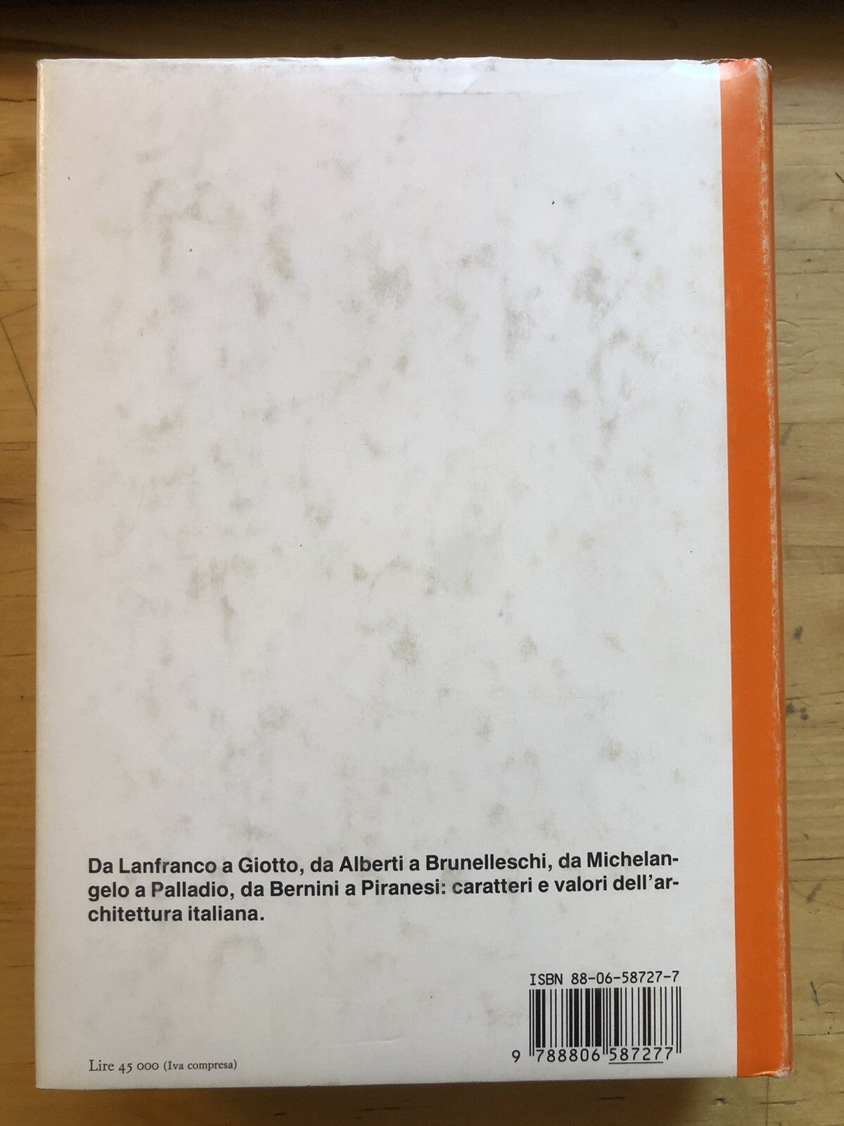 Disegno dell'architettura italiana, Cesare Brandi. Einaudi 1985
