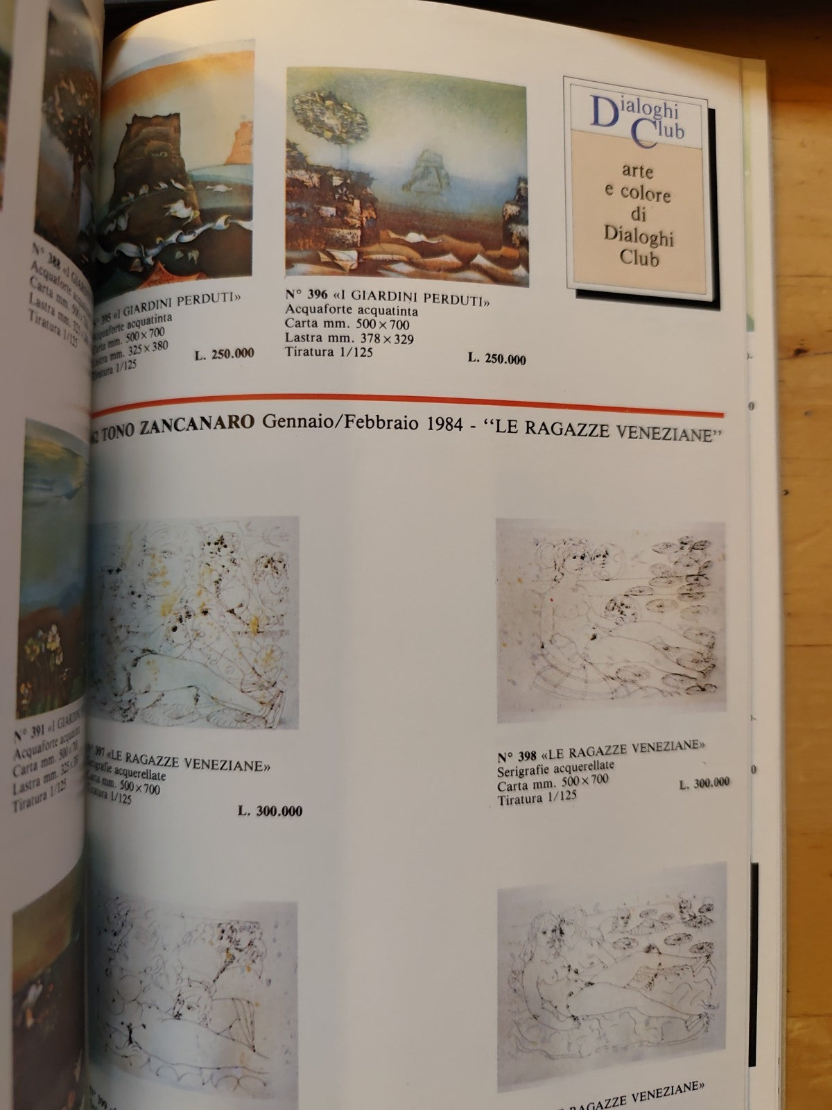 Dialoghi Club incontro con la grafica moderna catalogo riassuntivo 1973-1984