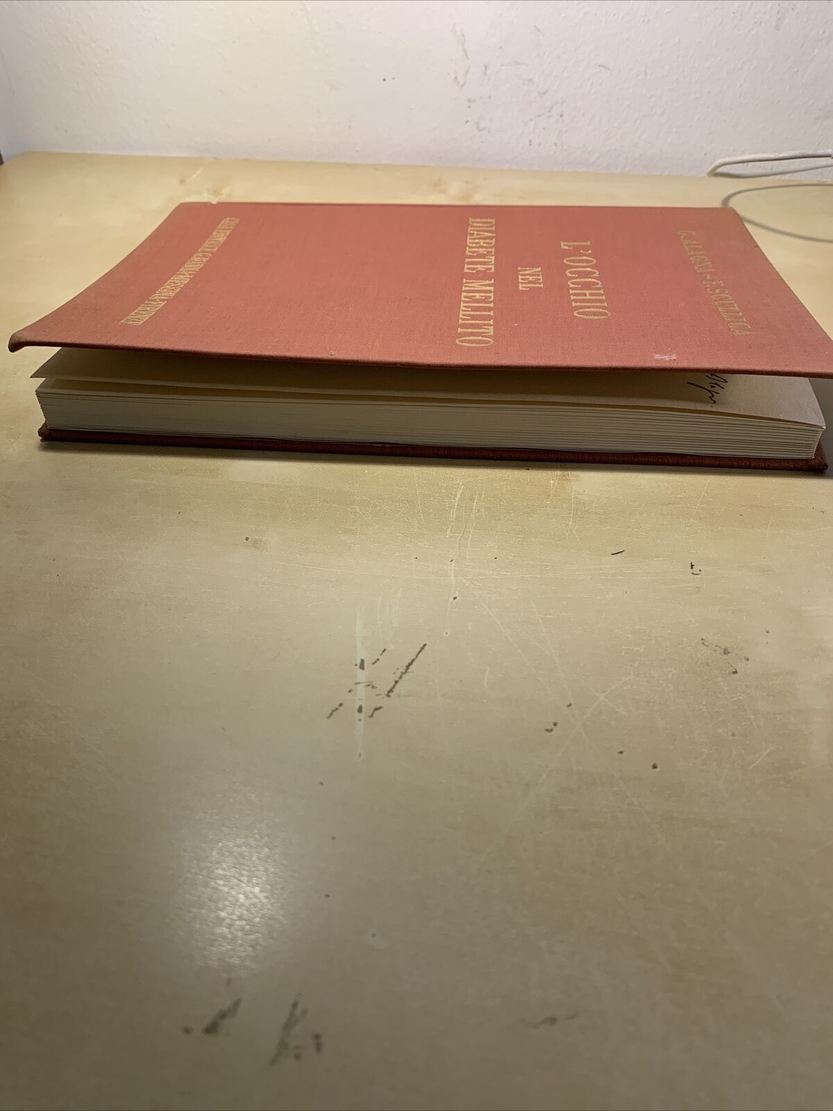 L'OCCHIO NEL DIABETE MELLITO - ALAGNA, SCULLICA, CASA EDITRICE G. D'ANNA 1956 #