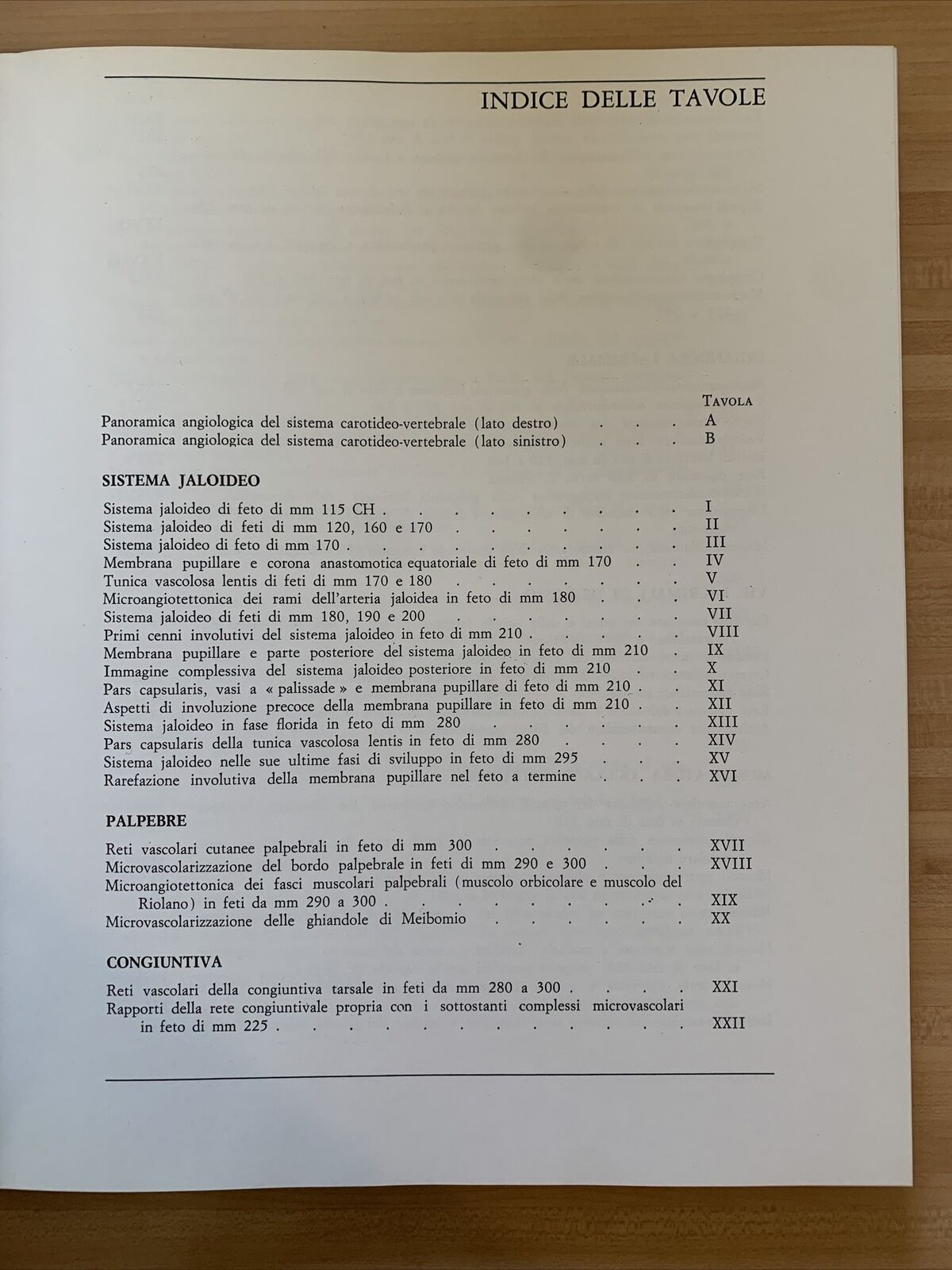 L'OCCHIO - parte terza volume primo. microvascolarizzazione. Morone, Ottaviani
