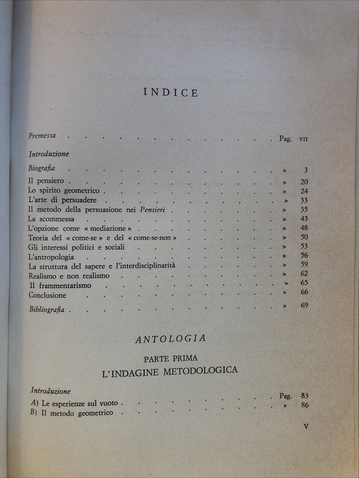 Blaise Pascal, pensieri scritti scientifici e politici Adele Canilli, Liviana ed