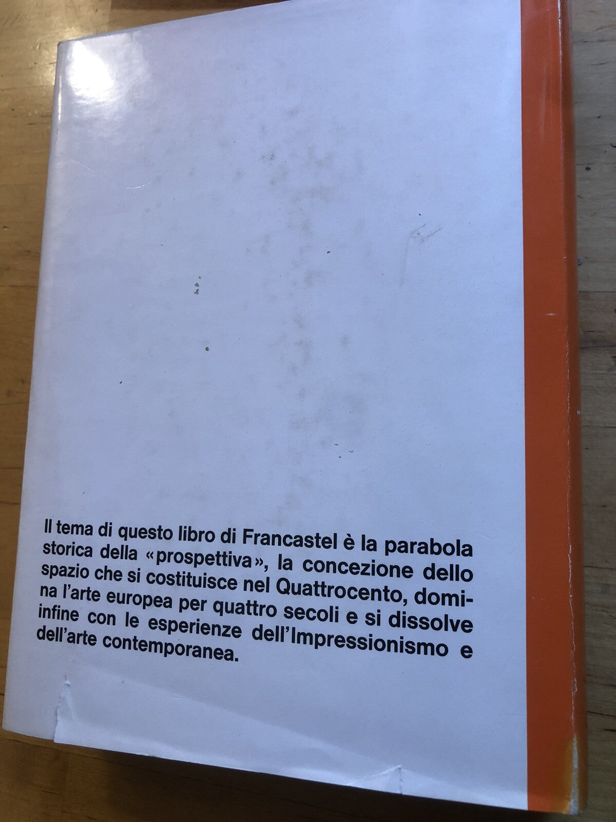 Lo spazio figurativo dal rinascimento al cubismo Pierre Francastel, Einaudi 1957