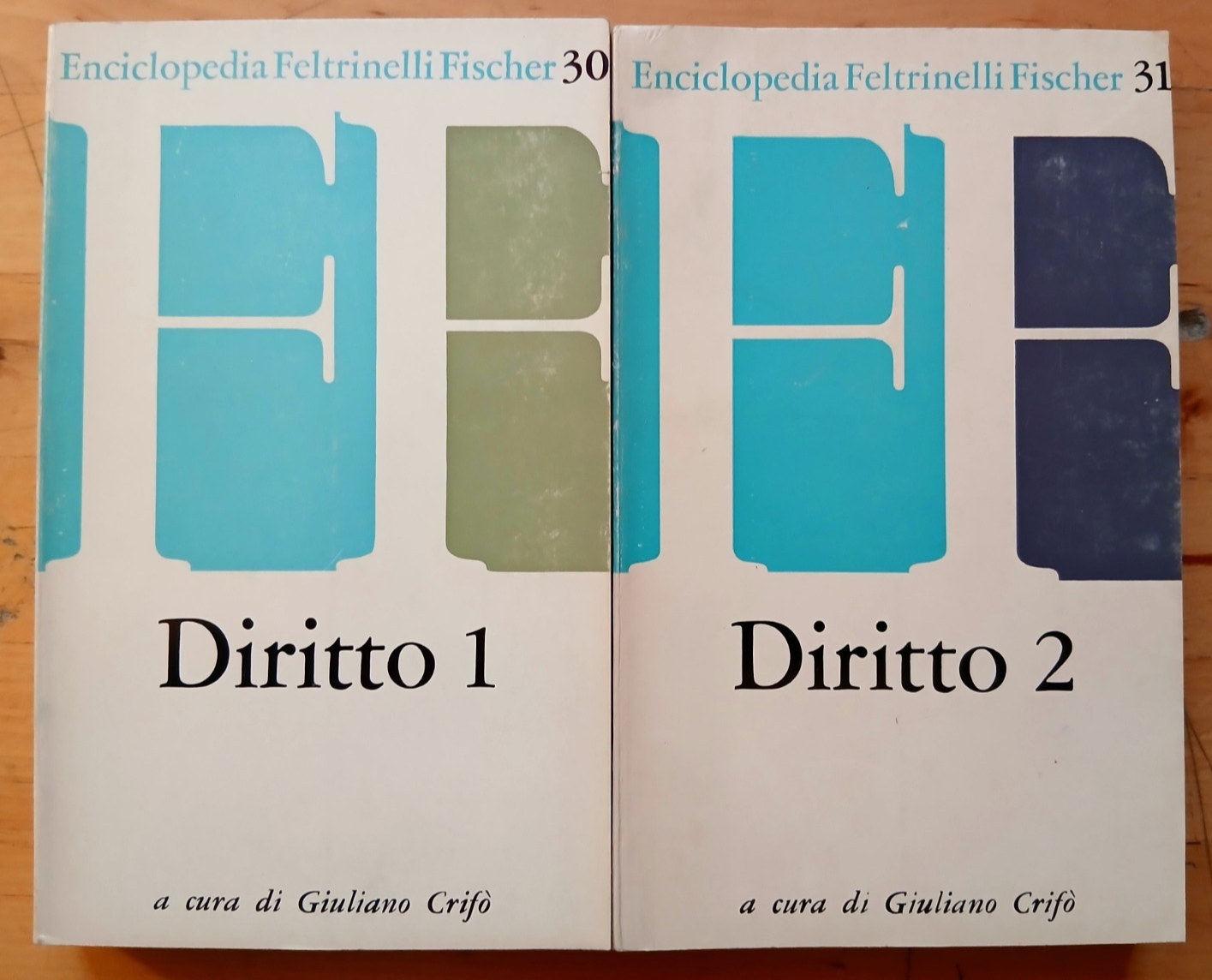 Diritto 1 - 2 Enciclopedia Feltrinelli 30, 31. Giuliano Crifò 1972