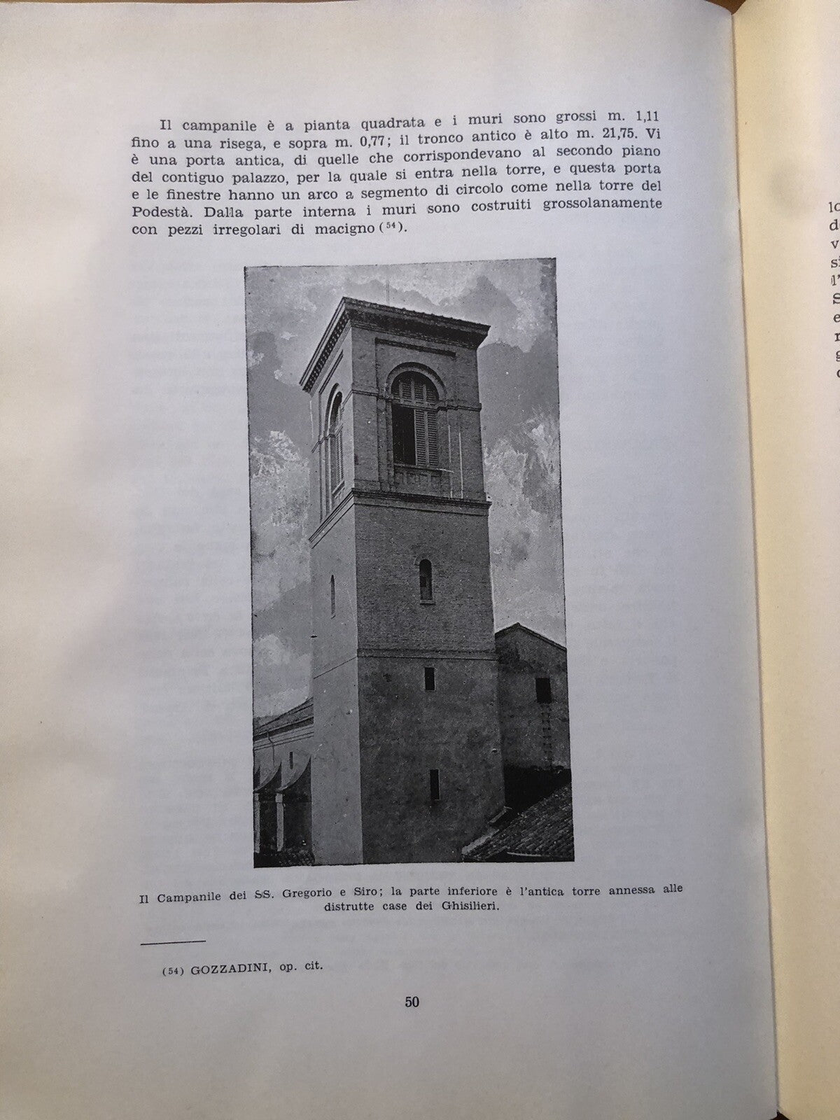 La chiesa parrocchiale dei S.S. Gregorio e Siro in Bologna, Mario Fanti 1958