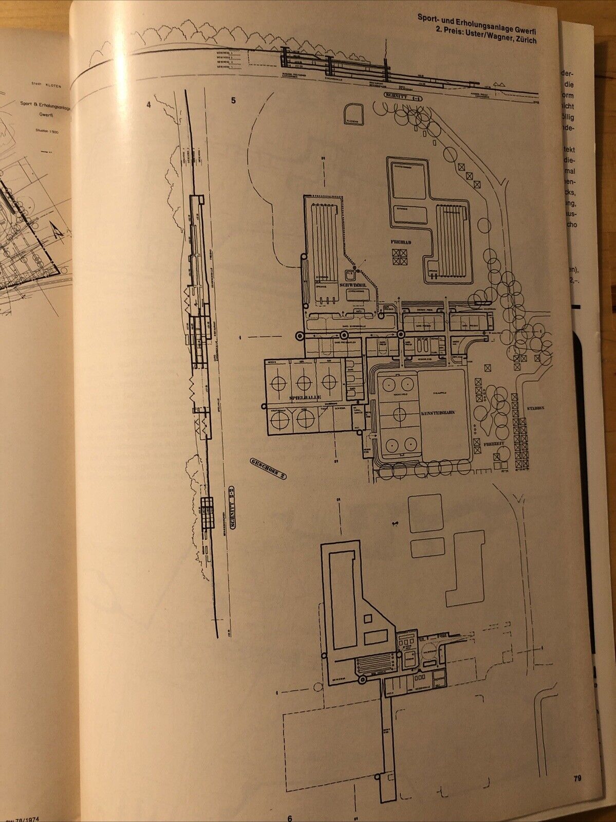 ARCHITEKTUR WETTBEWERBE 78 architettura architecture - Leisure sports   1974