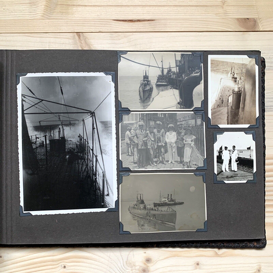 SOMMERGIBILI ITALIANI ALBUM FOTOGRAFICO - Circumnavigazione dell'Africa 1930