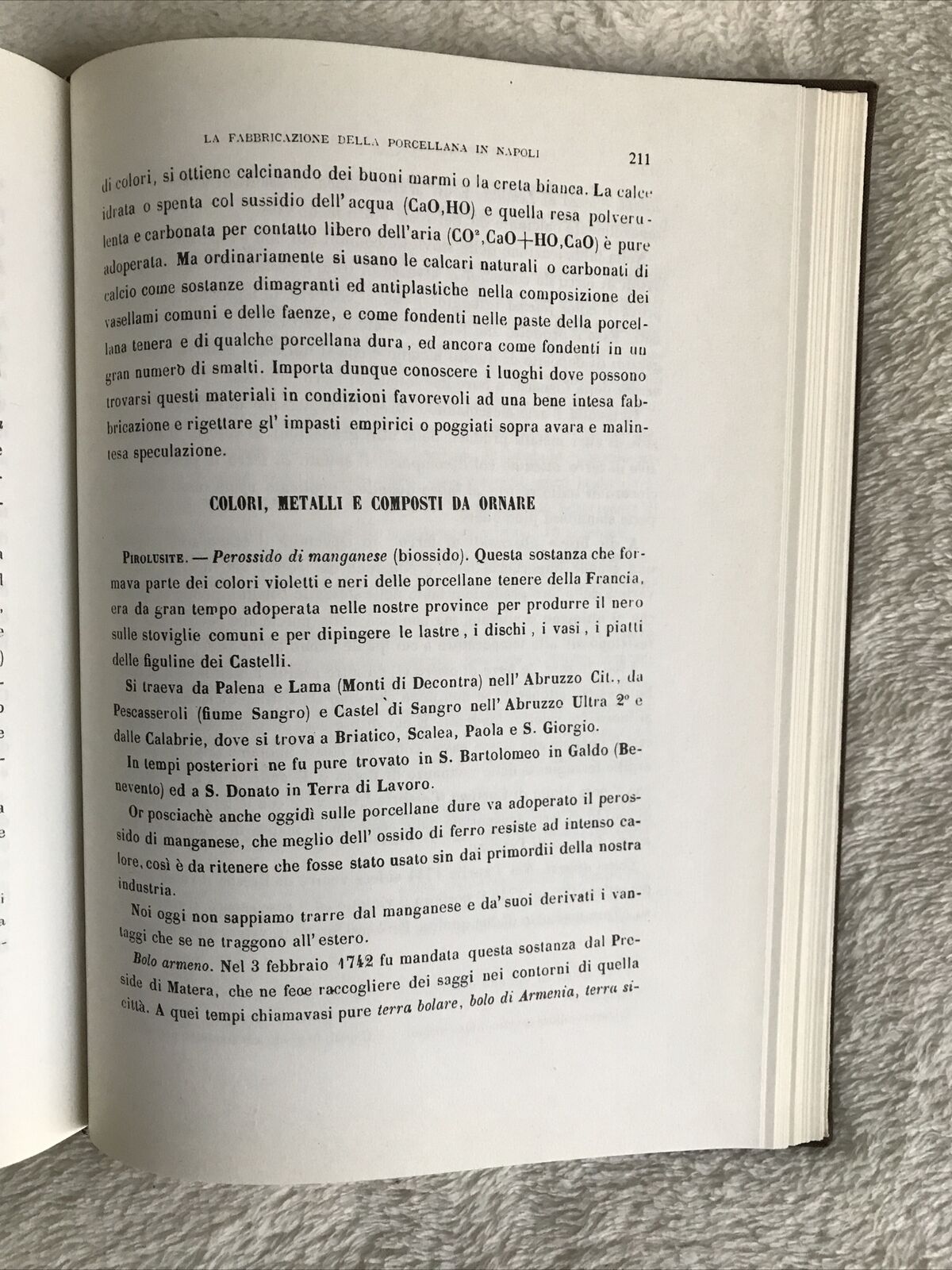 STORIA DELLE PORCELLANE IN NAPOLI E SUE VICENDE. C. Minieri Riccio - Novi. Forni