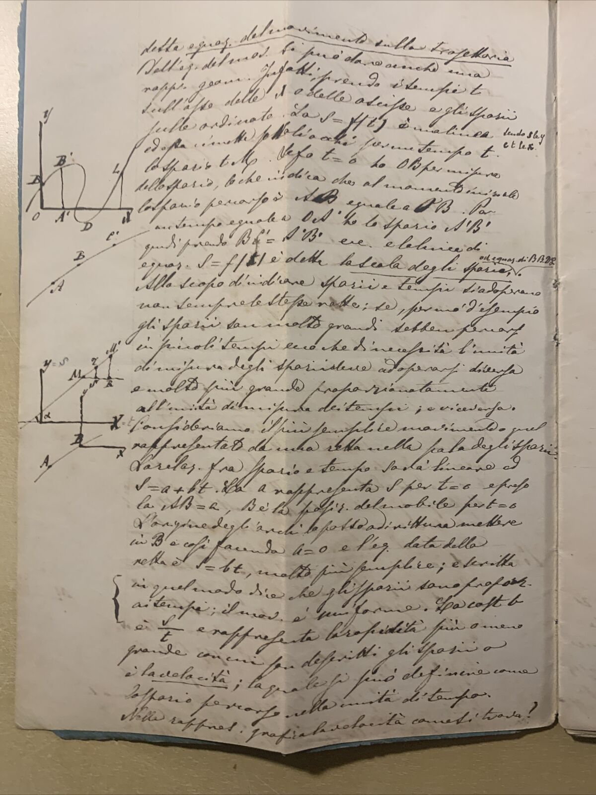 Antico Manoscritto Università di Pavia 1876, Meccanica Razionale, Carlo Formenti