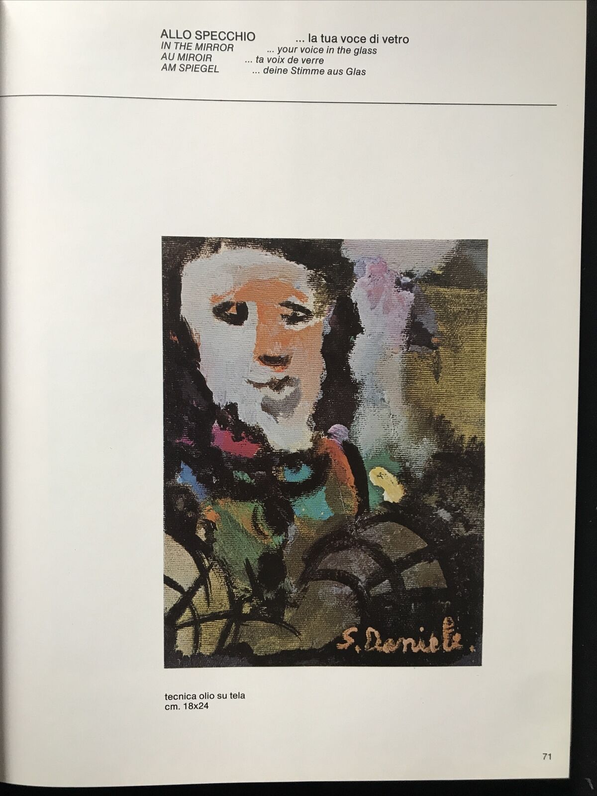 DANIELE SCAGLIONI, Davide Lajolo, LA LINFA DEL ROVO