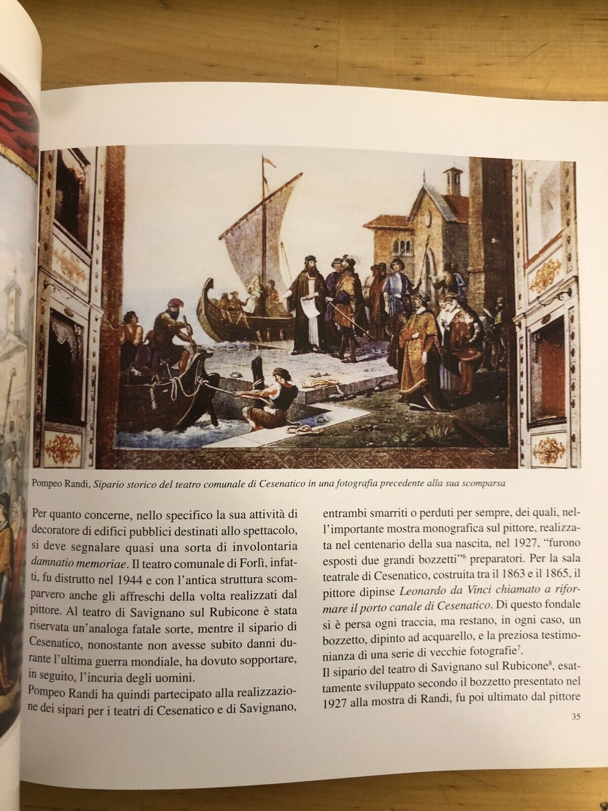 Cesenatico teatro Comunale - La Scena è dipinta, dal sipario storico al nuovo ve