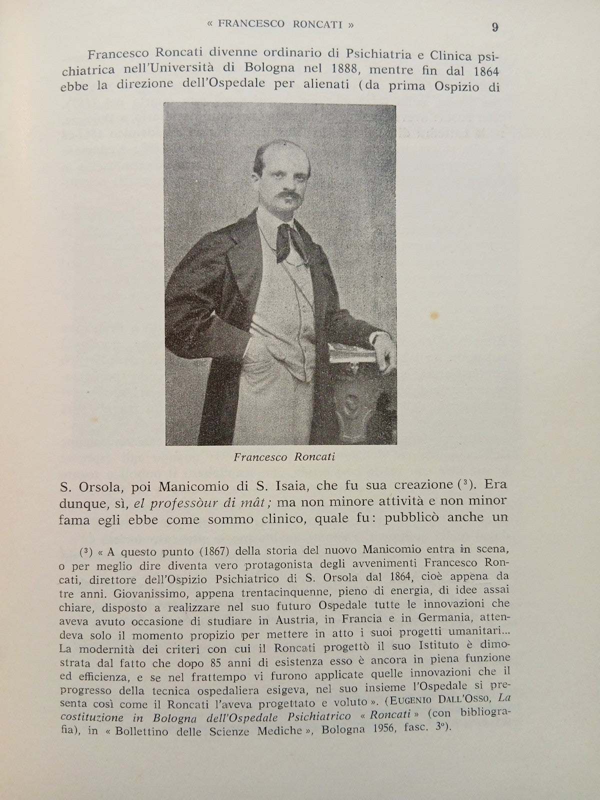 Francesco Roncati - Aldo Andreoli, 1962 estratto da Strenna storica Bolognese