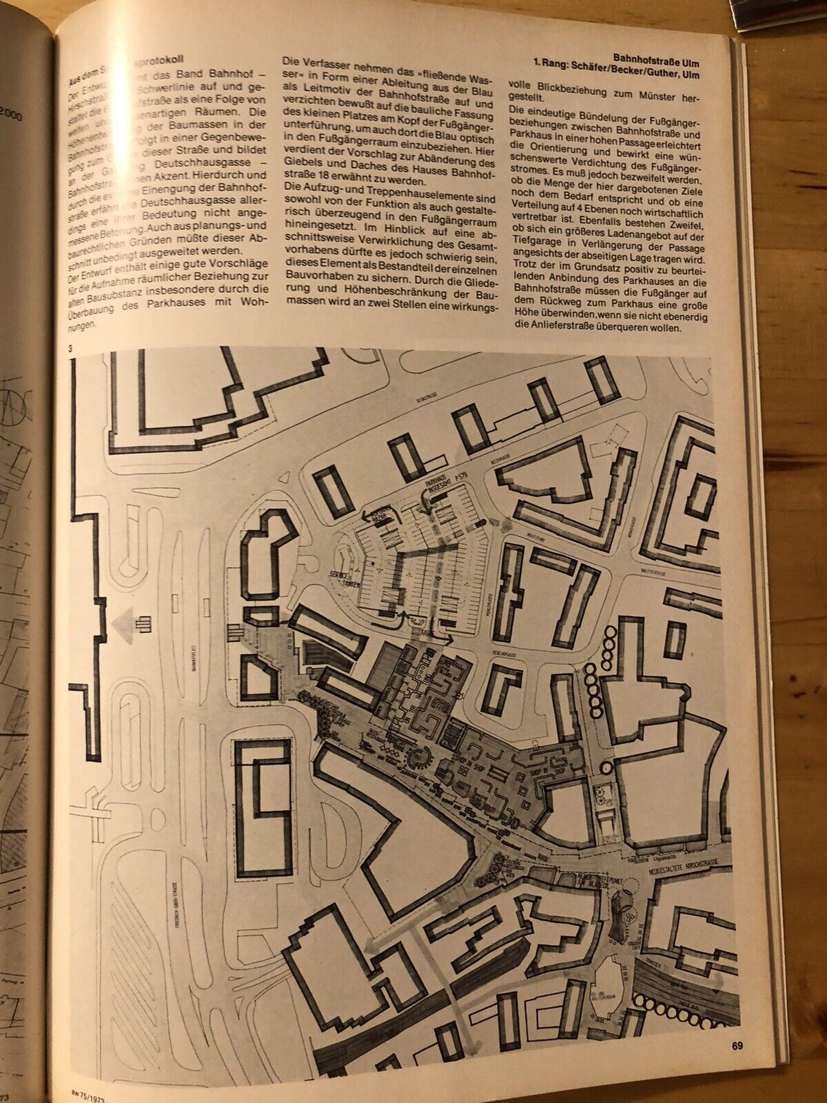 ARCHITEKTUR WETTBEWERBE 75 architettura architecture - Town Centres. .   1973