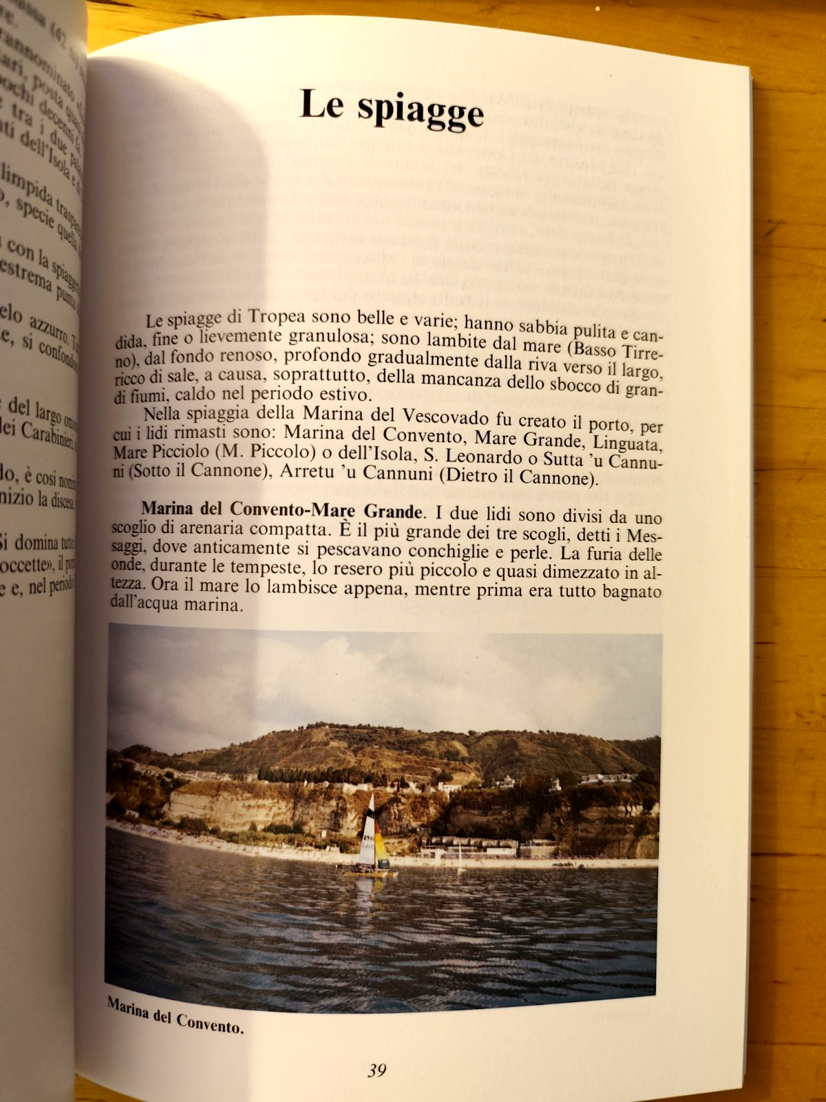 Tropea ieri Tropea oggi, Bernardo Negro - cenni storici Guida Turistica 1993