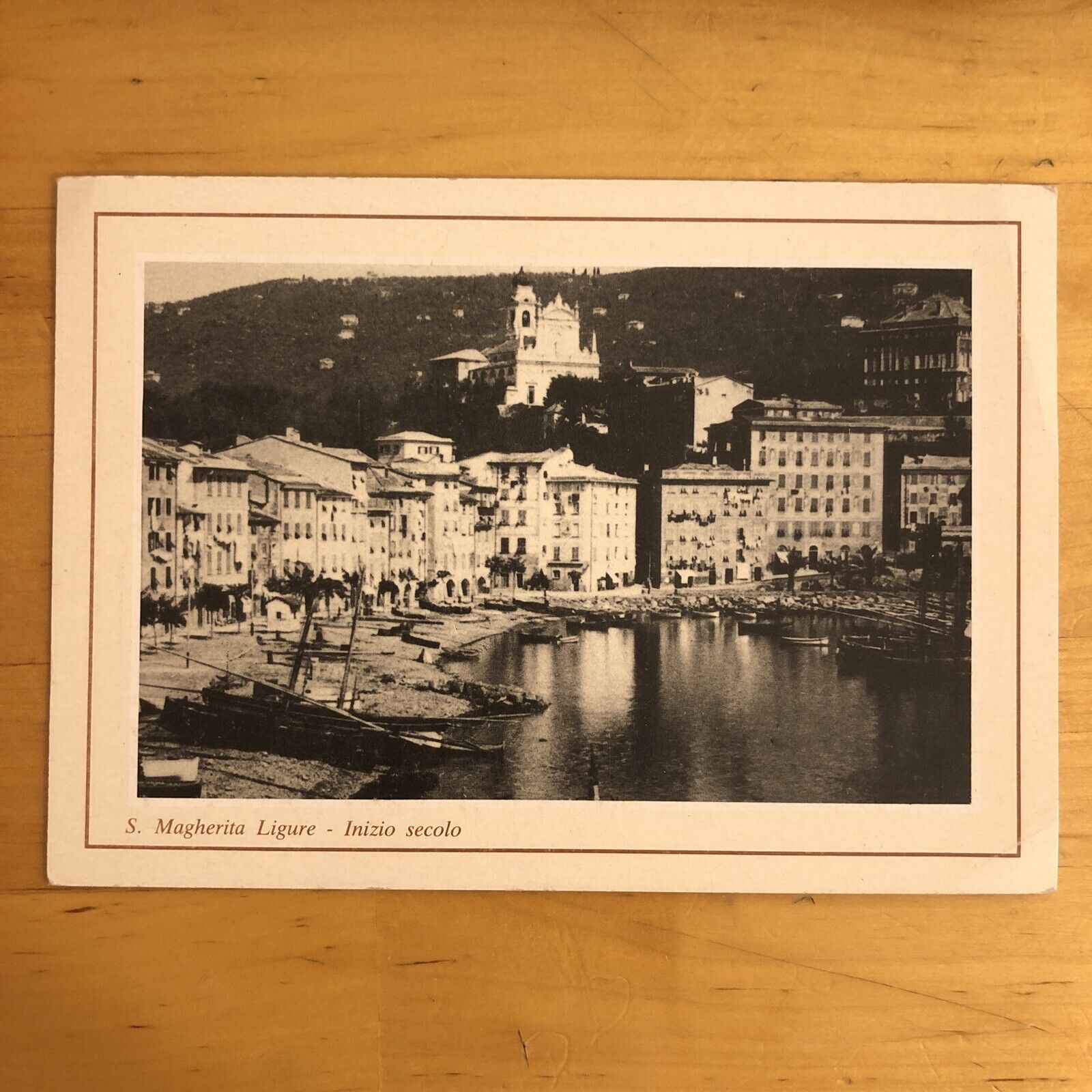 Cartolina SANTA MARIA LIGURE INIZIO SECOLO non viaggiata