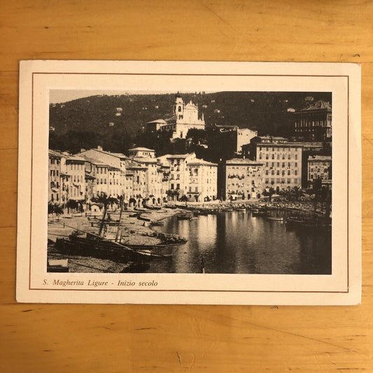 Cartolina SANTA MARIA LIGURE INIZIO SECOLO non viaggiata