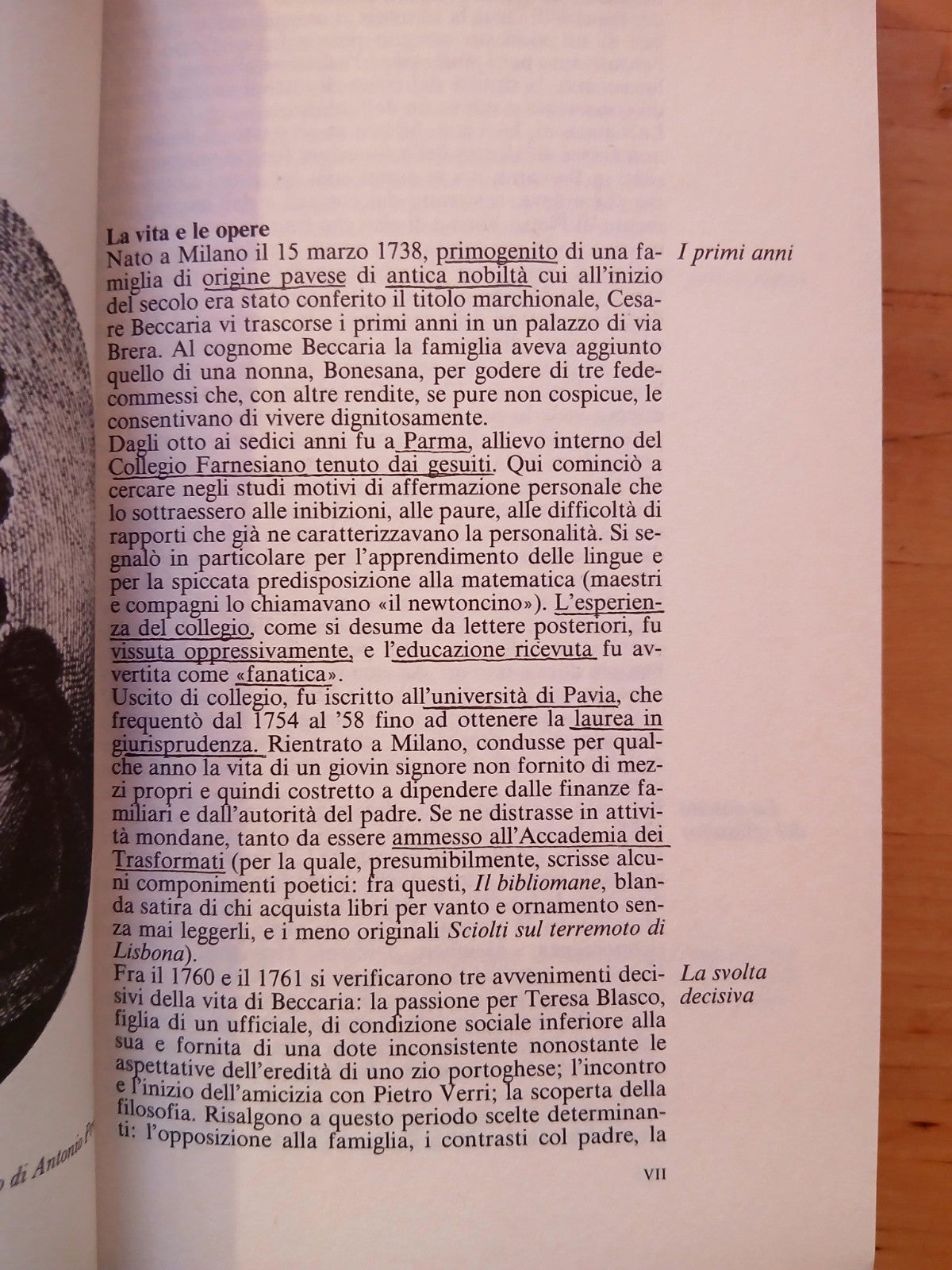 Dei delitti e delle pene - Consulte criminali - Beccaria - Garzanti 1987