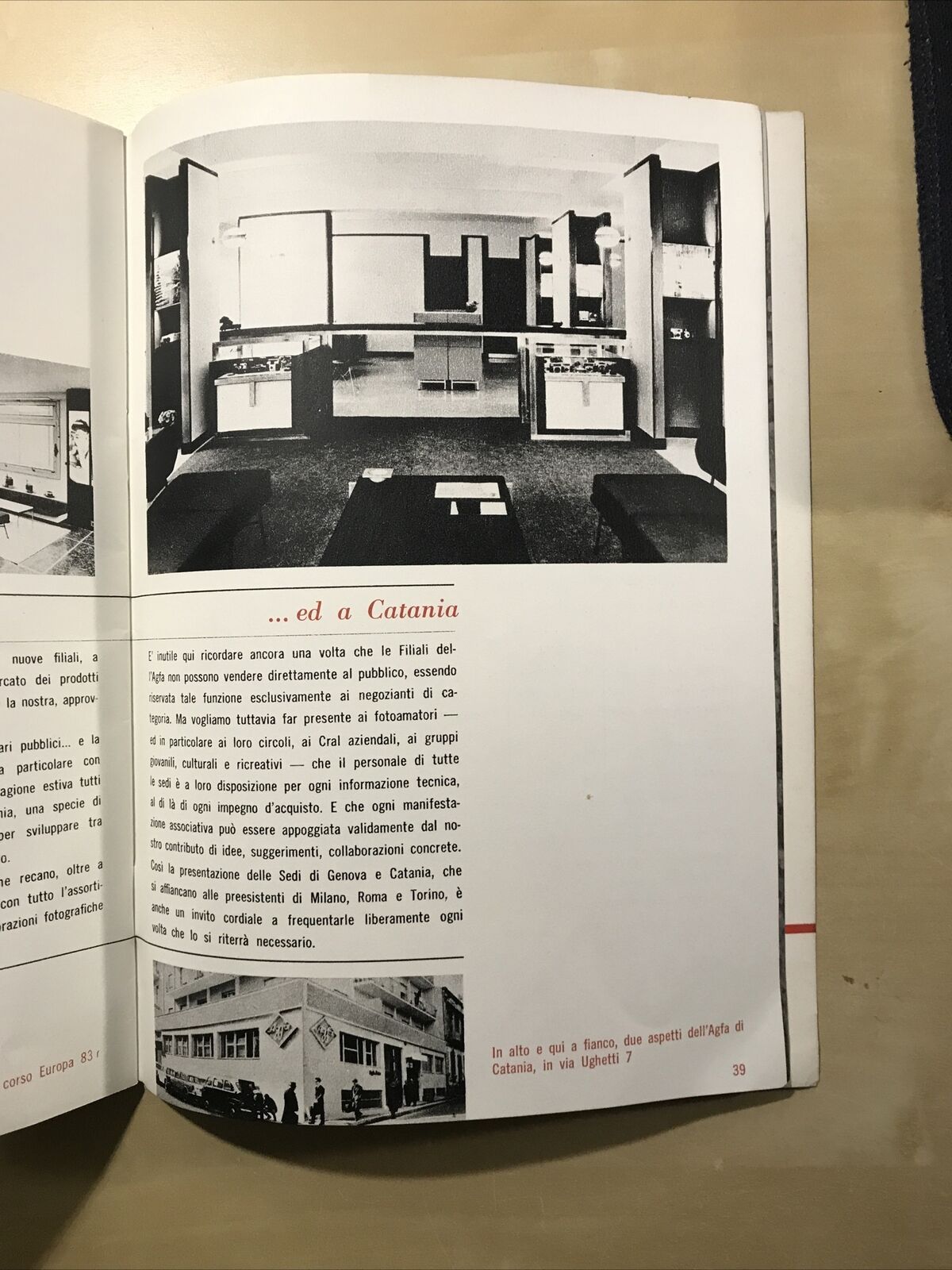 AGFA CATALOGO 62 -  FOTOGRAFIA 1962