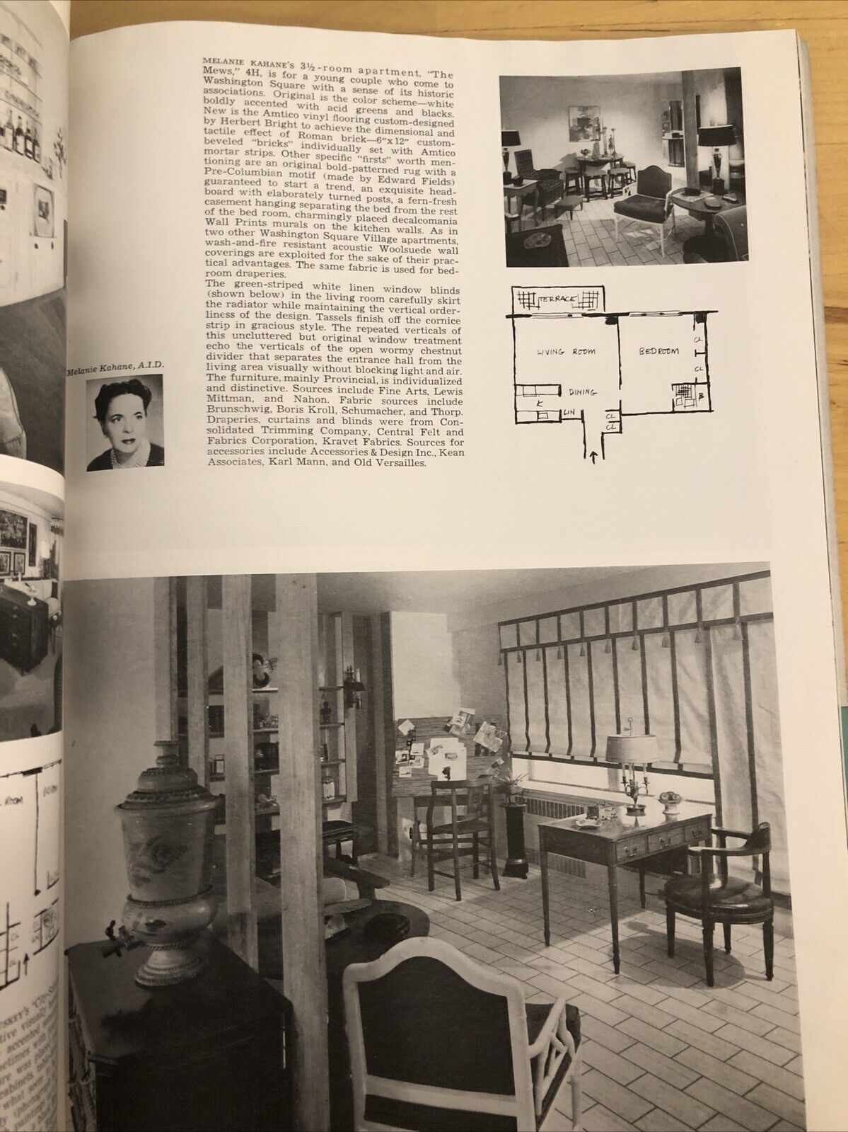INTERIORS MAGAZINE SEPTEMBER 1958 Olga Gueft - Interiors, design, architecture