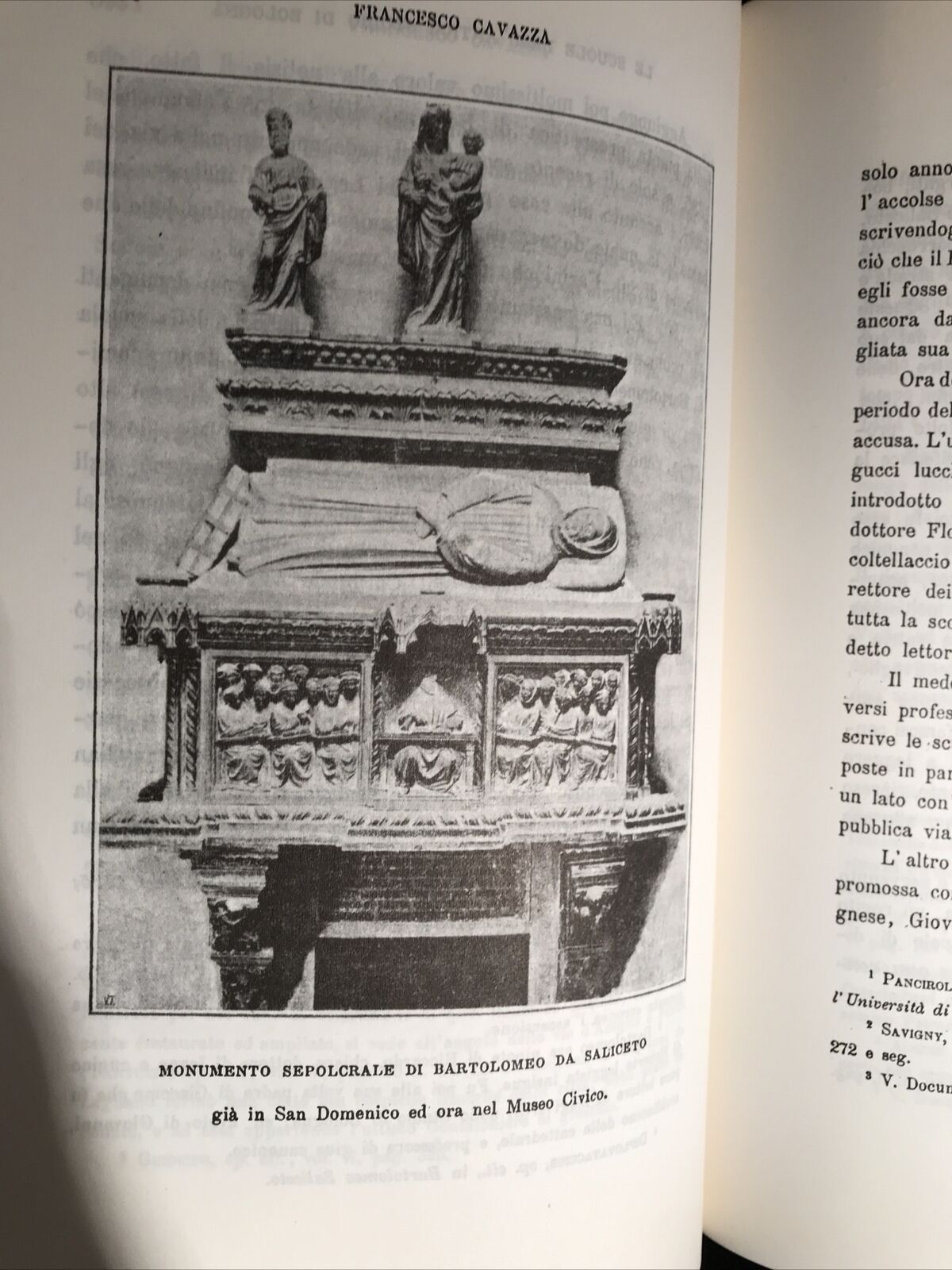 Le scuole dell'antico studio bolognese F. Cavazza ristampa A. Forni BOLOGNA
