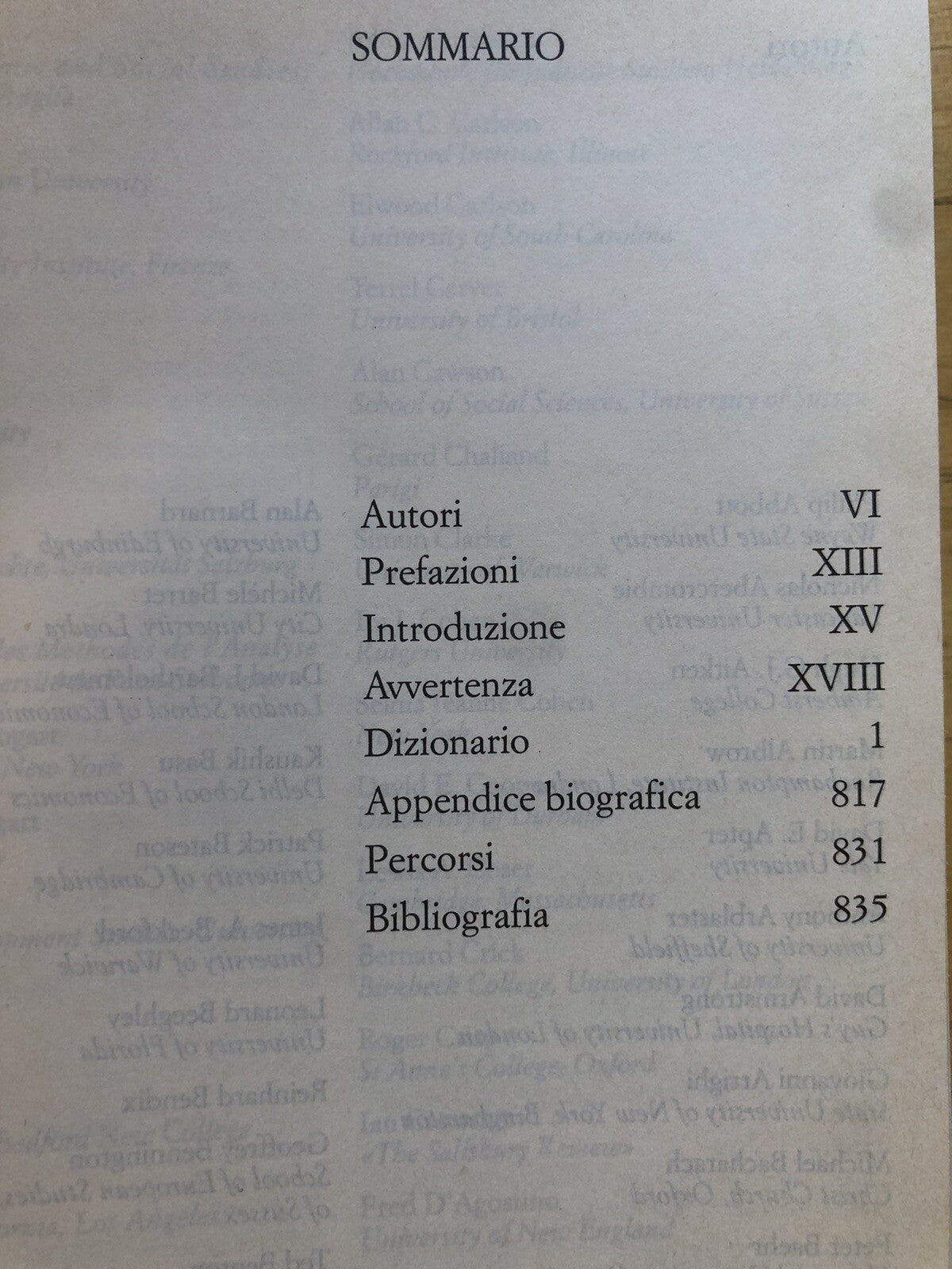 Dizionario delle scienze sociali - il Saggiatore. W. Outhwaite 1997