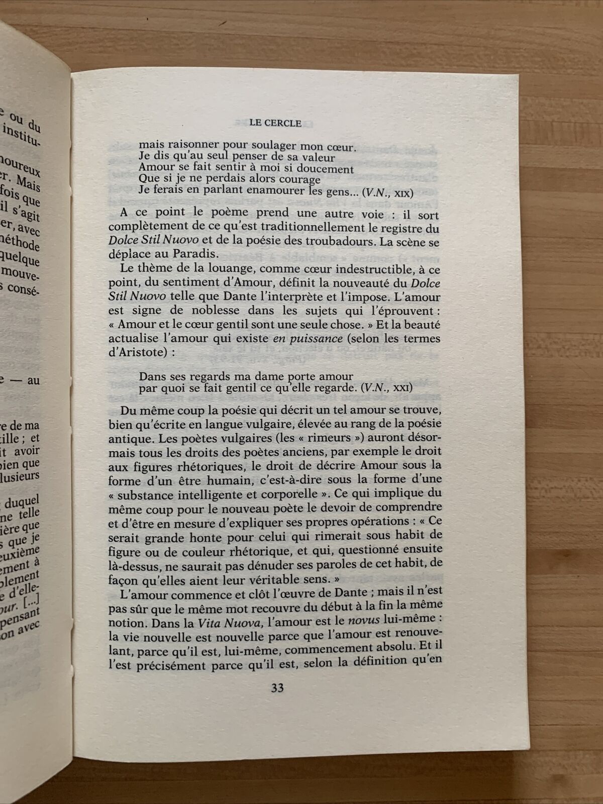 DANTE ECRIVAIN - JACQUELINE RISSET. OU L'INTELLETTO D'AMORE 1982 #