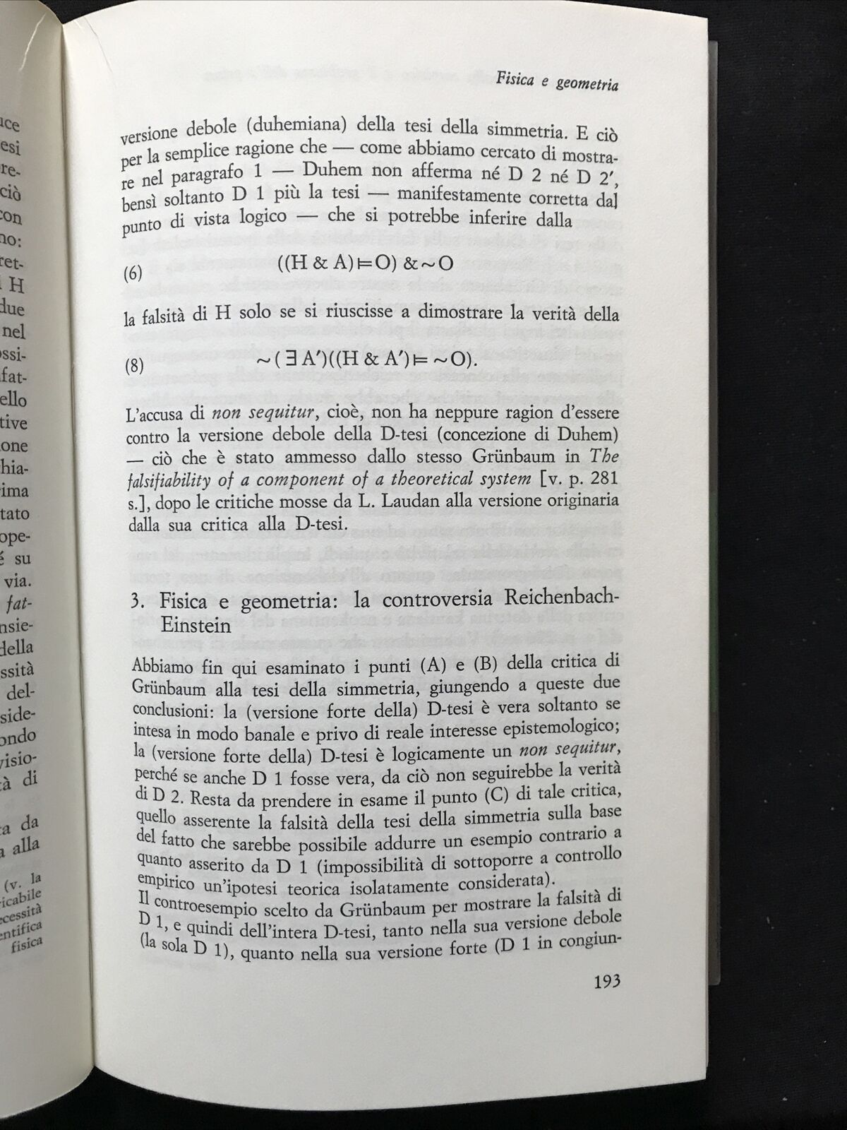 PAOLO PARRINI - Linguaggio e teoria, due saggi di analisi filosofica 1976 #