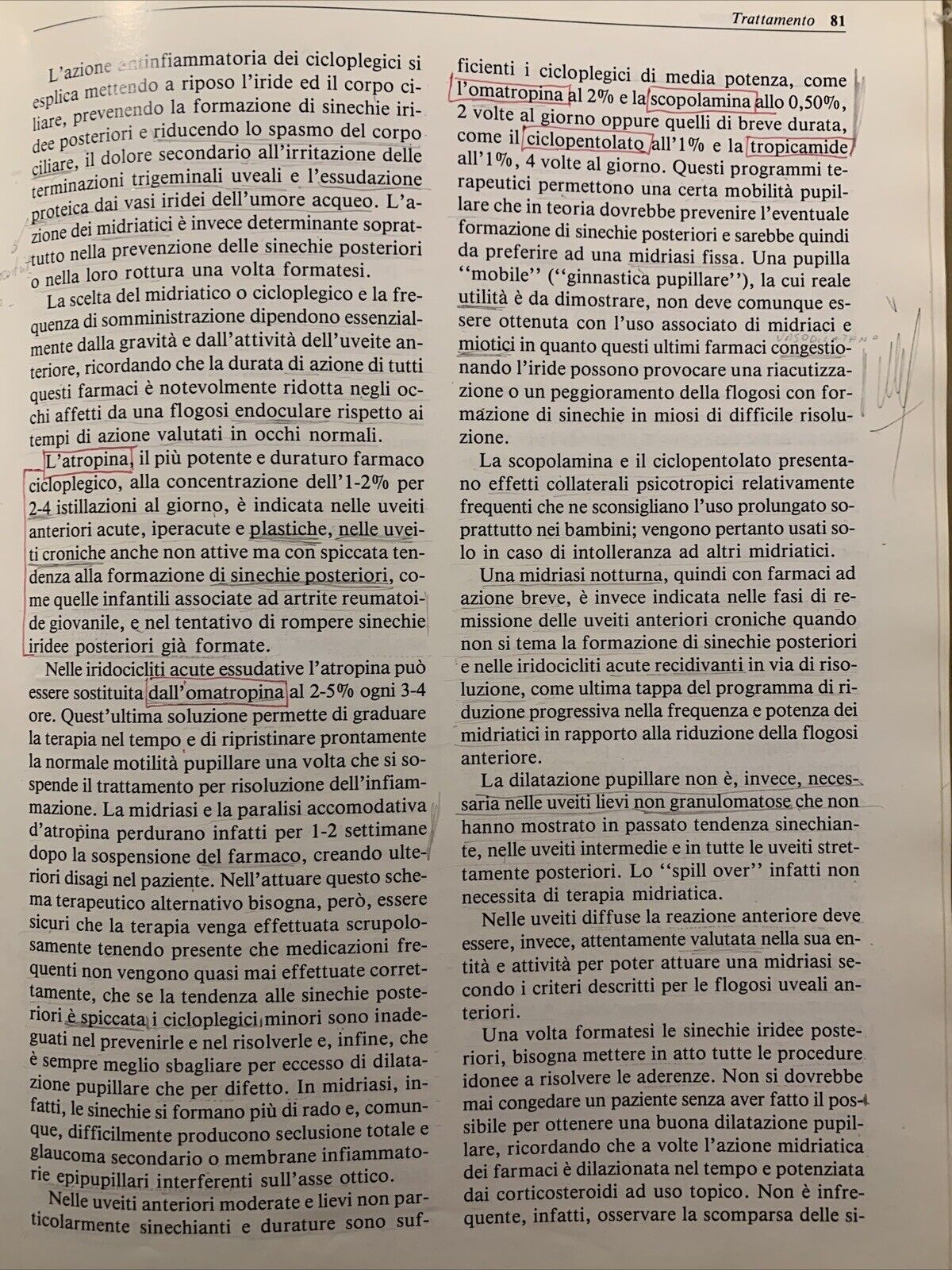 LE FLOGOSI UVEALI - PIVETTI PEZZI, MASSON 1987 #