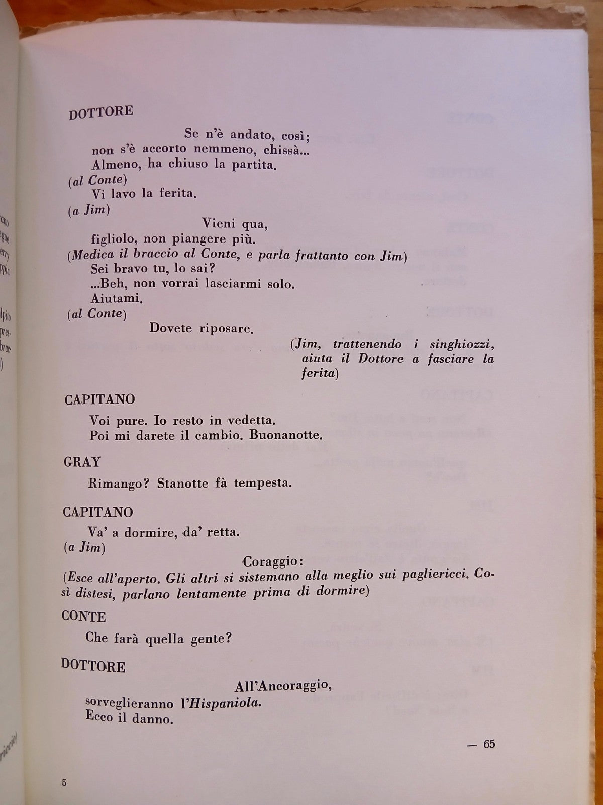 L'Isola del tesoro dramma musicale in tre atti e sette quadri - Vieri Tosatti
