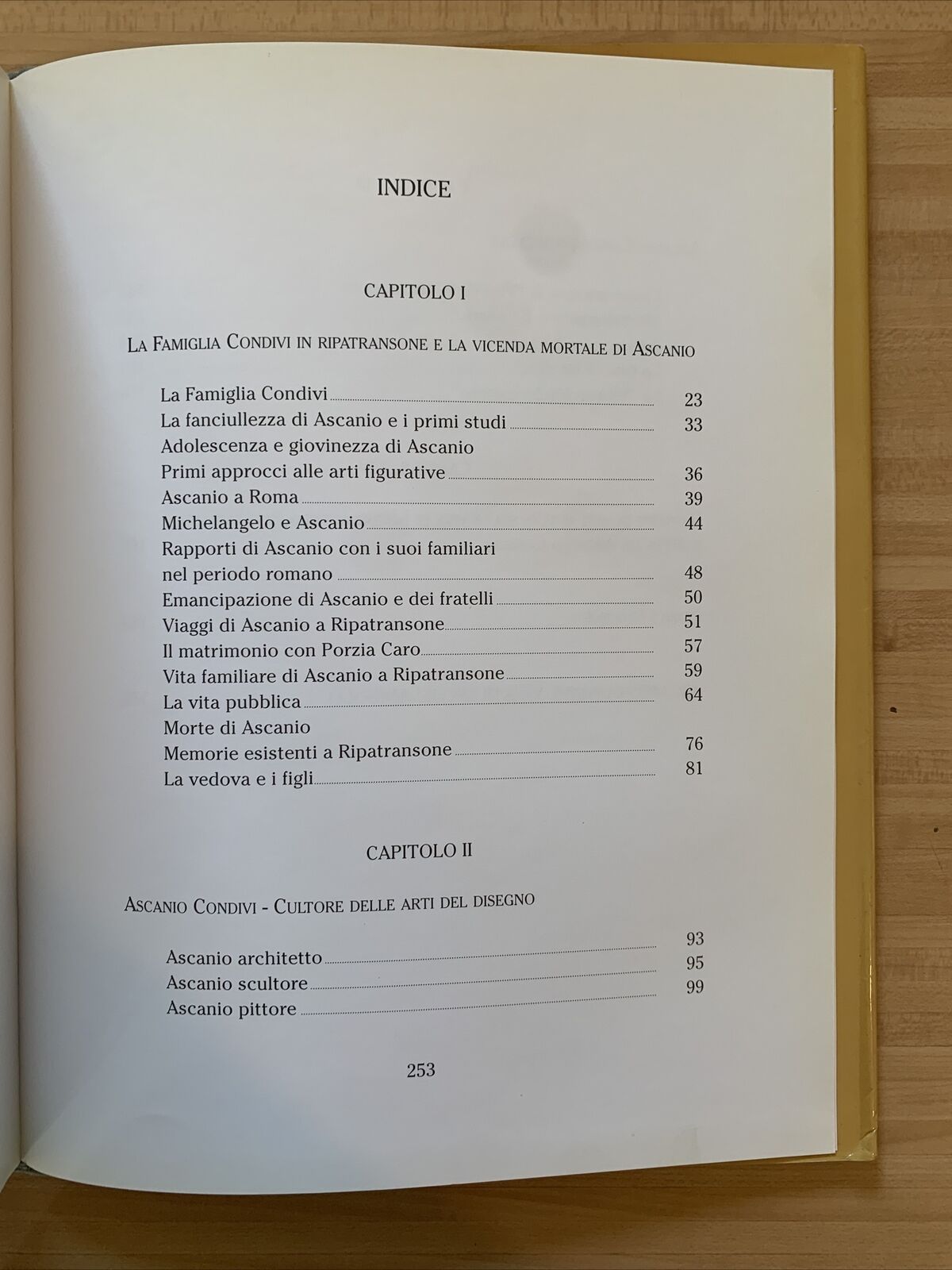 ASCANIO CONDIVI E MICHELANGELO. Giorgio Settimo 2004 #