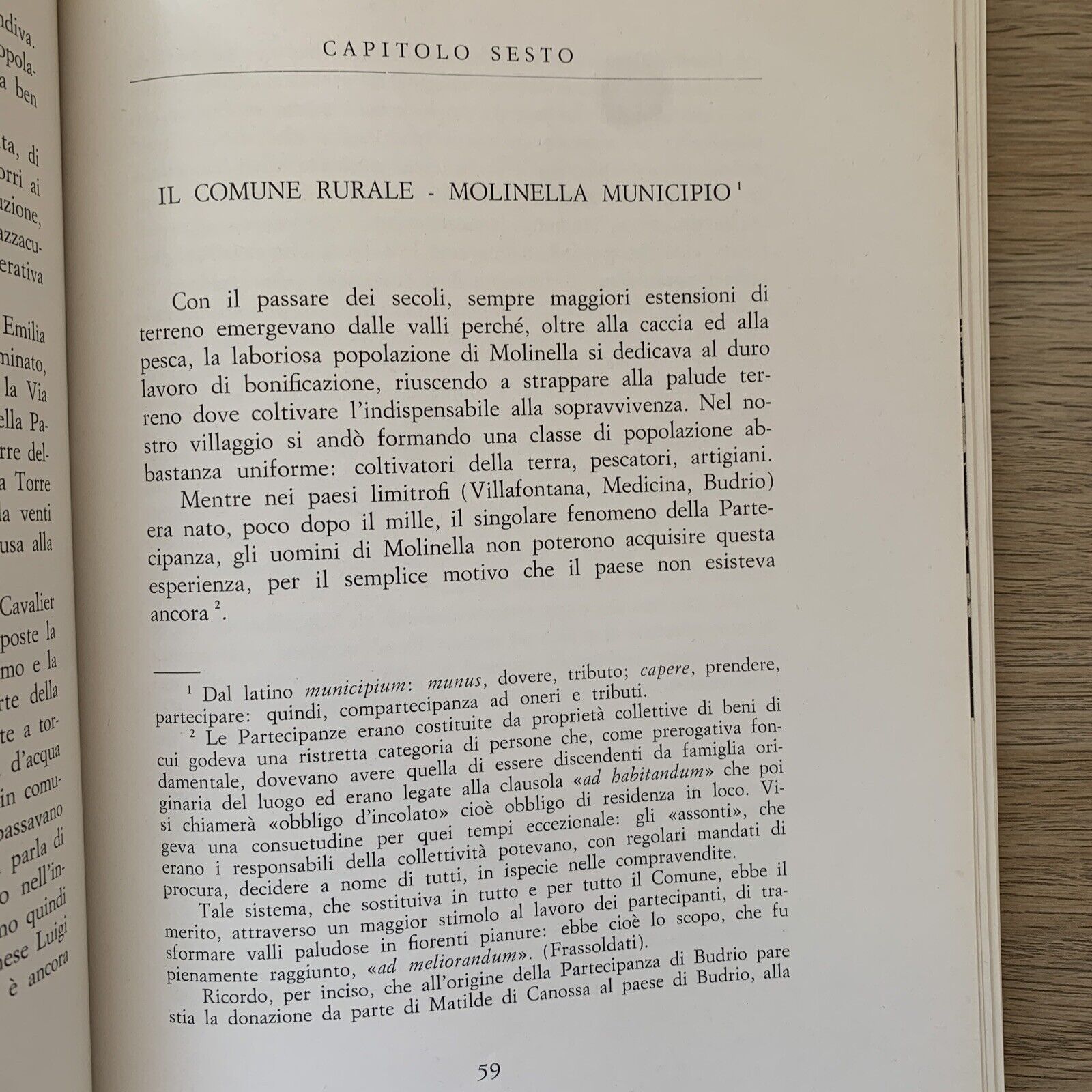 MOLINELLA CRONACA E STORIA - Tullio Calori, Tamari editori 1975 #