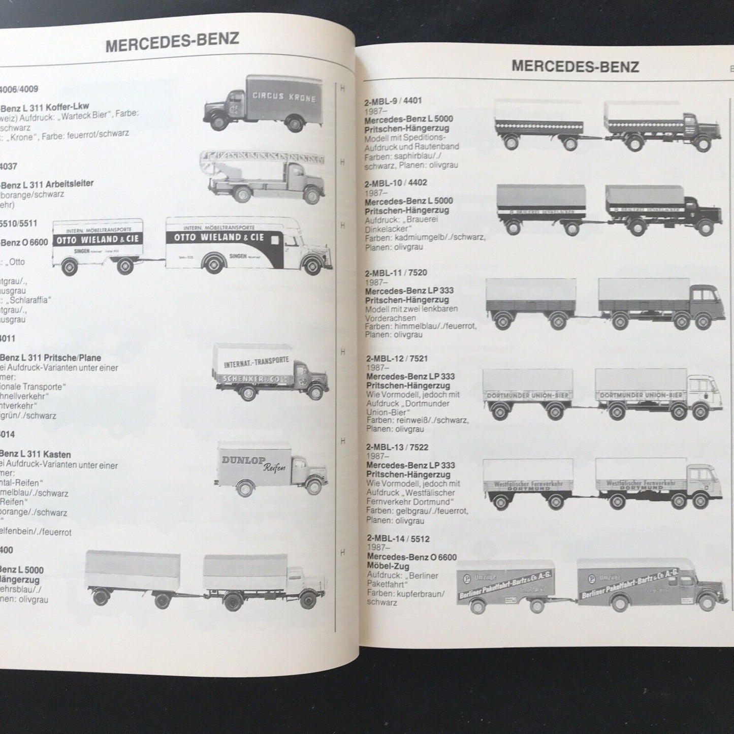 MODELLAUTO KATALOG HO-LKW, Alba, Uwe Ruck / Eberhard Fluhs.