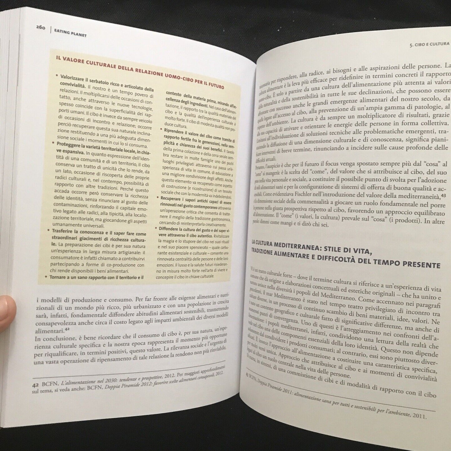 EATING PLANET, cibo e sostenibilità, Barilla center food &nutrition AMBIENTE ED.
