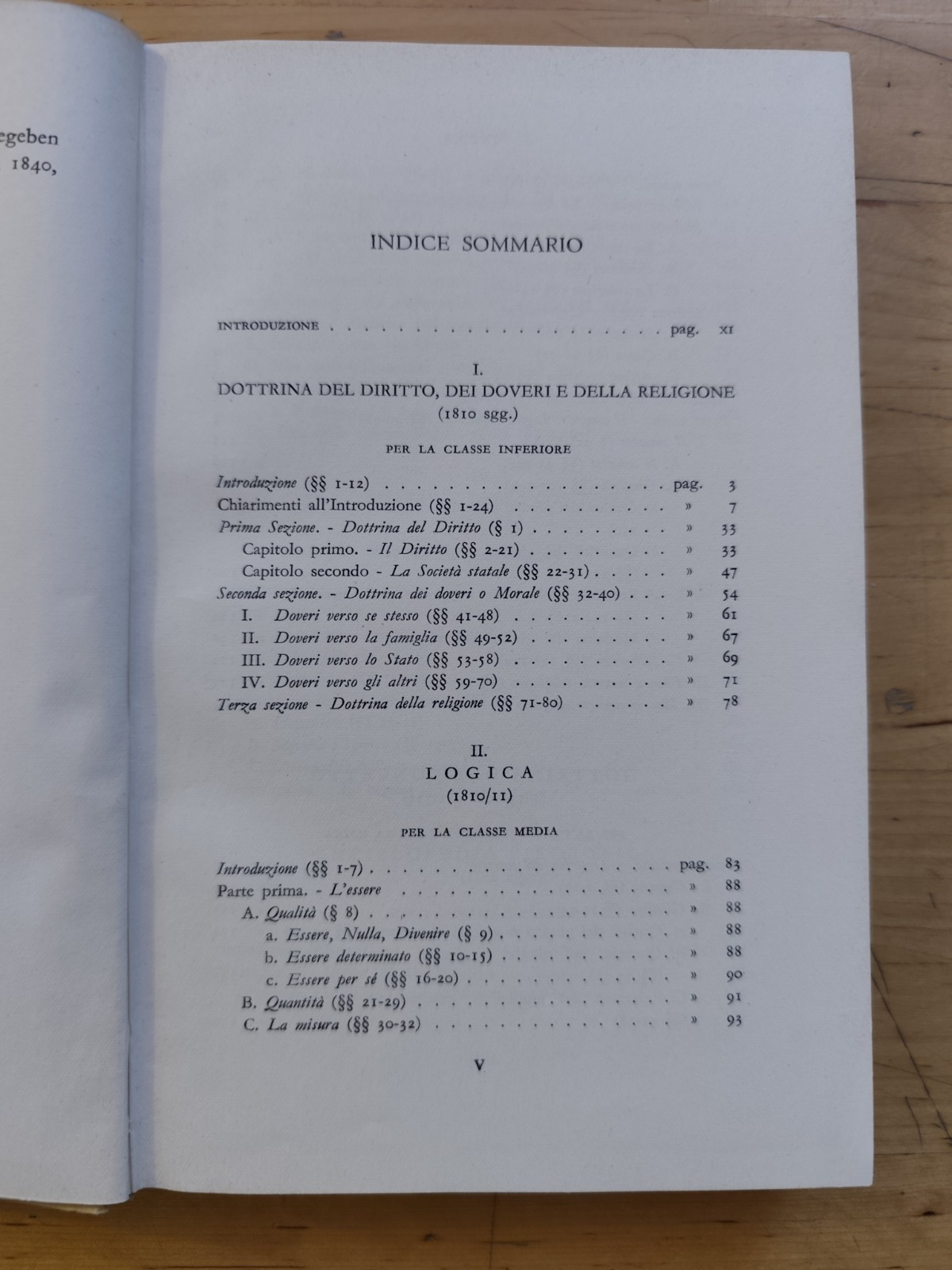 Propedeutica filosofica - Georg Wilhelm Friedrich Hegel. Sansoni 1951