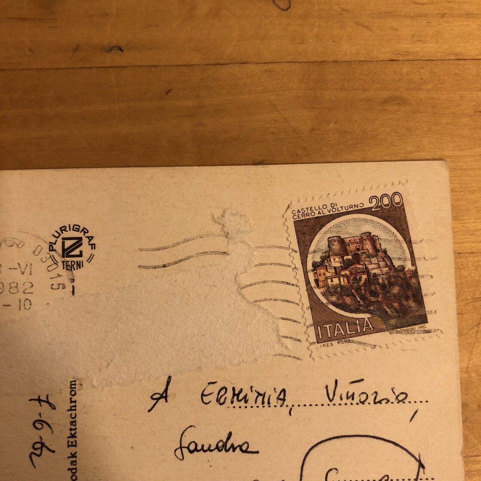 CARTOLINA FIUGGI E FIUGGI FONTE 1982 VIAGGIATA