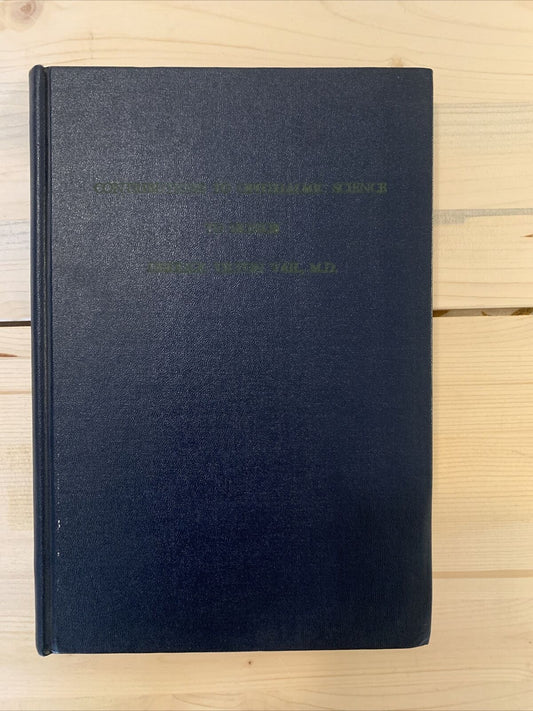 CONTRIBUTIONS TO OPHTHALMIC SCIENCE TO HONOR DERRICK TILTON VAIL, MD 1966 #