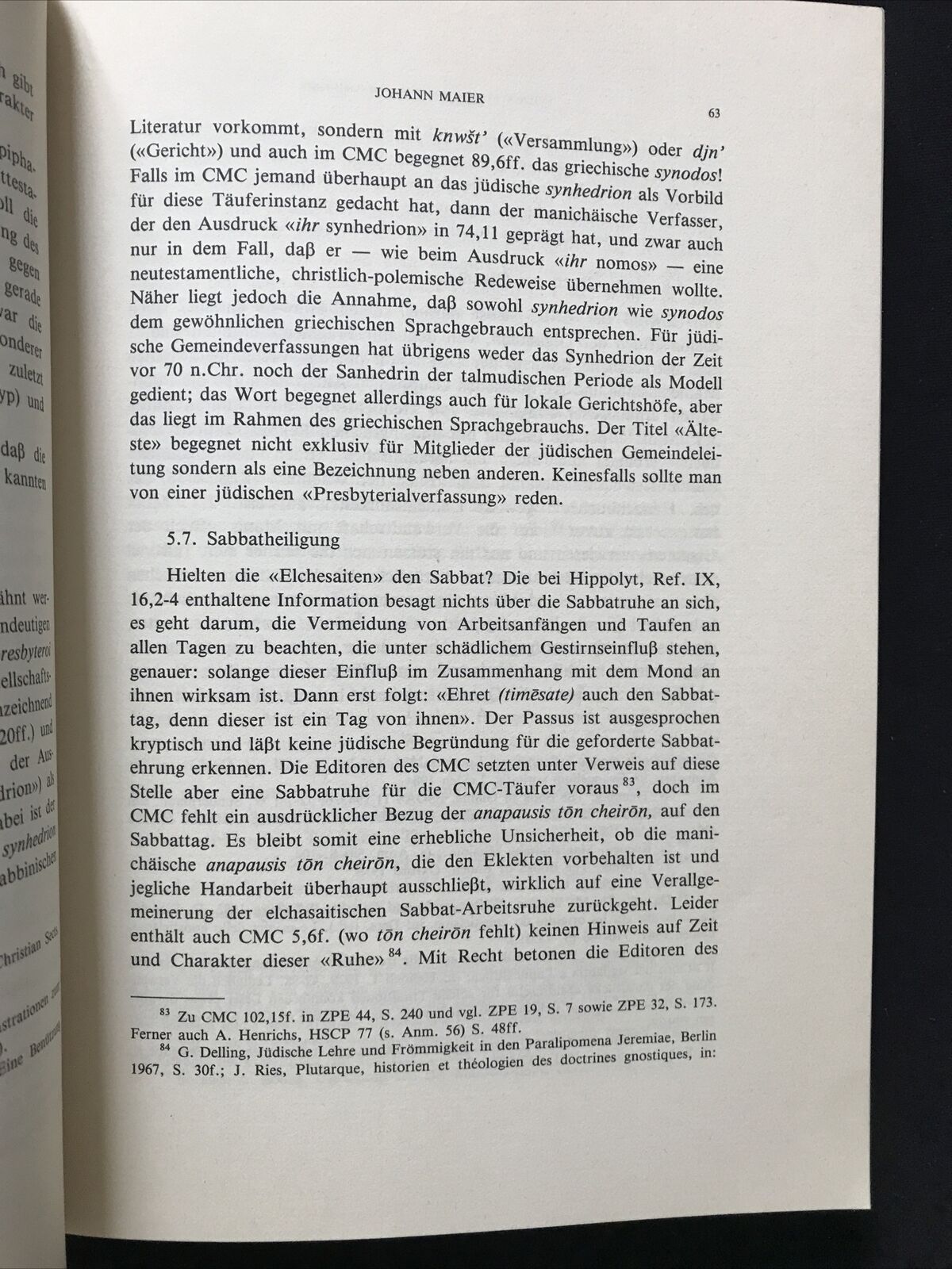 CODEX MANICHAICUS COLONIENSIS, marra editore 1986, simposio internazionale 1984#