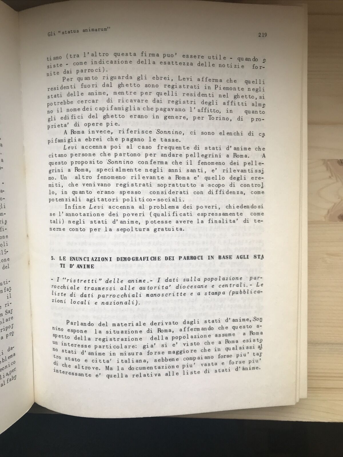 LE FONTI DELLA DEMOGRAFIA STORICA IN ITALIA - Comitato Italiano demografia stori