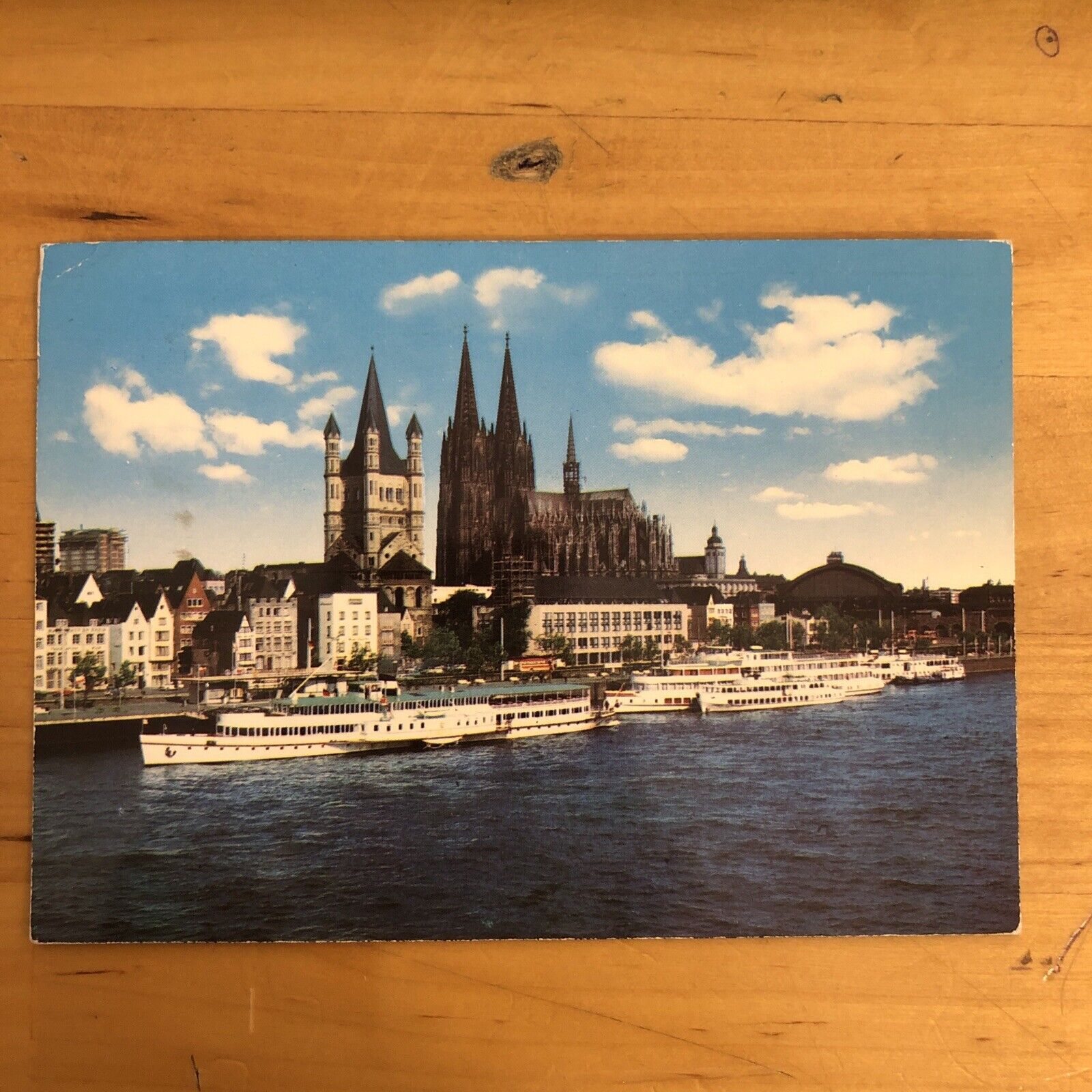 CARTOLINA - KOLN AM RHEIN -  VIAGGIATA